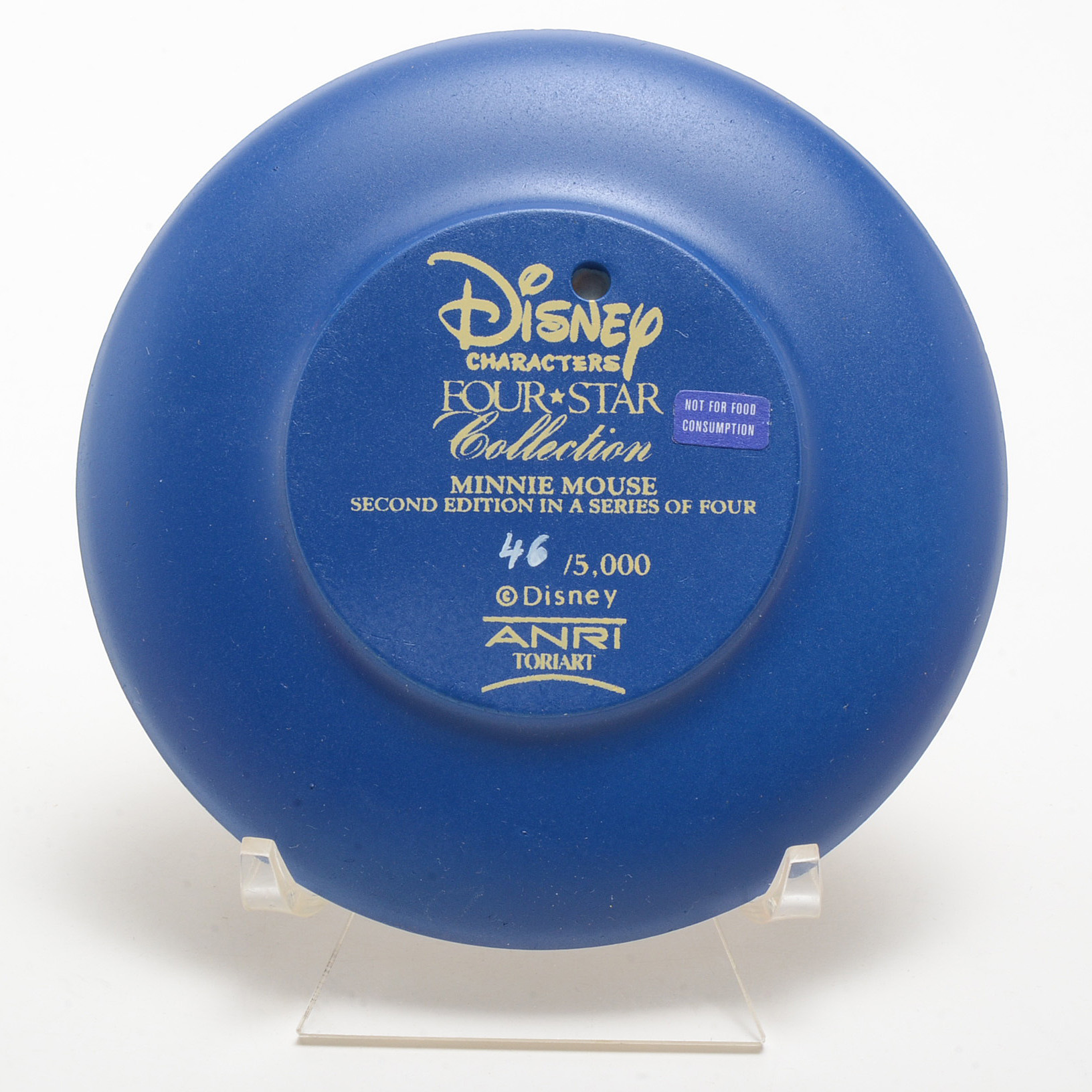 Disney Character ANRI Collector Plates