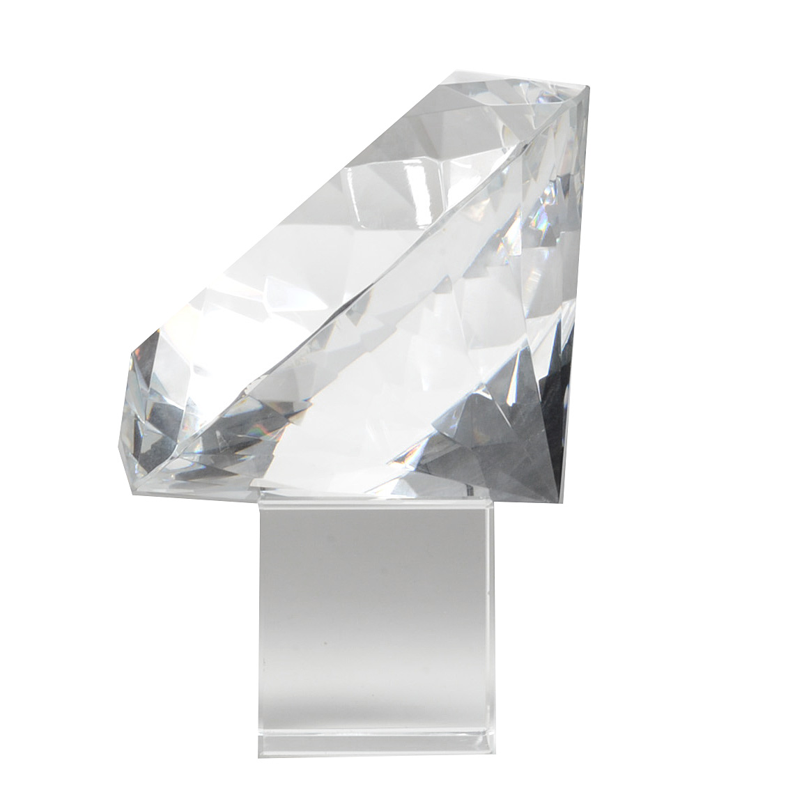 Six Inch Crystal on Stand