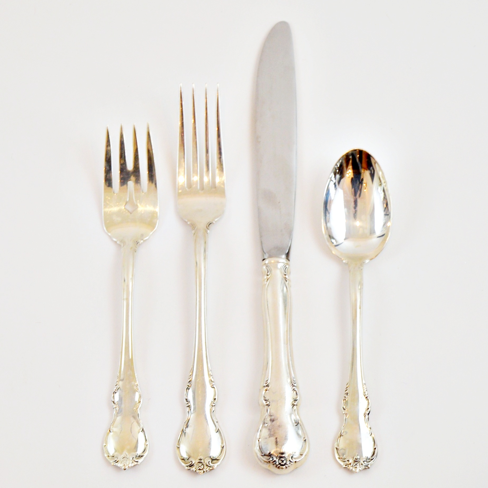 Towle Sterling Settings "French Provincial" Flatware