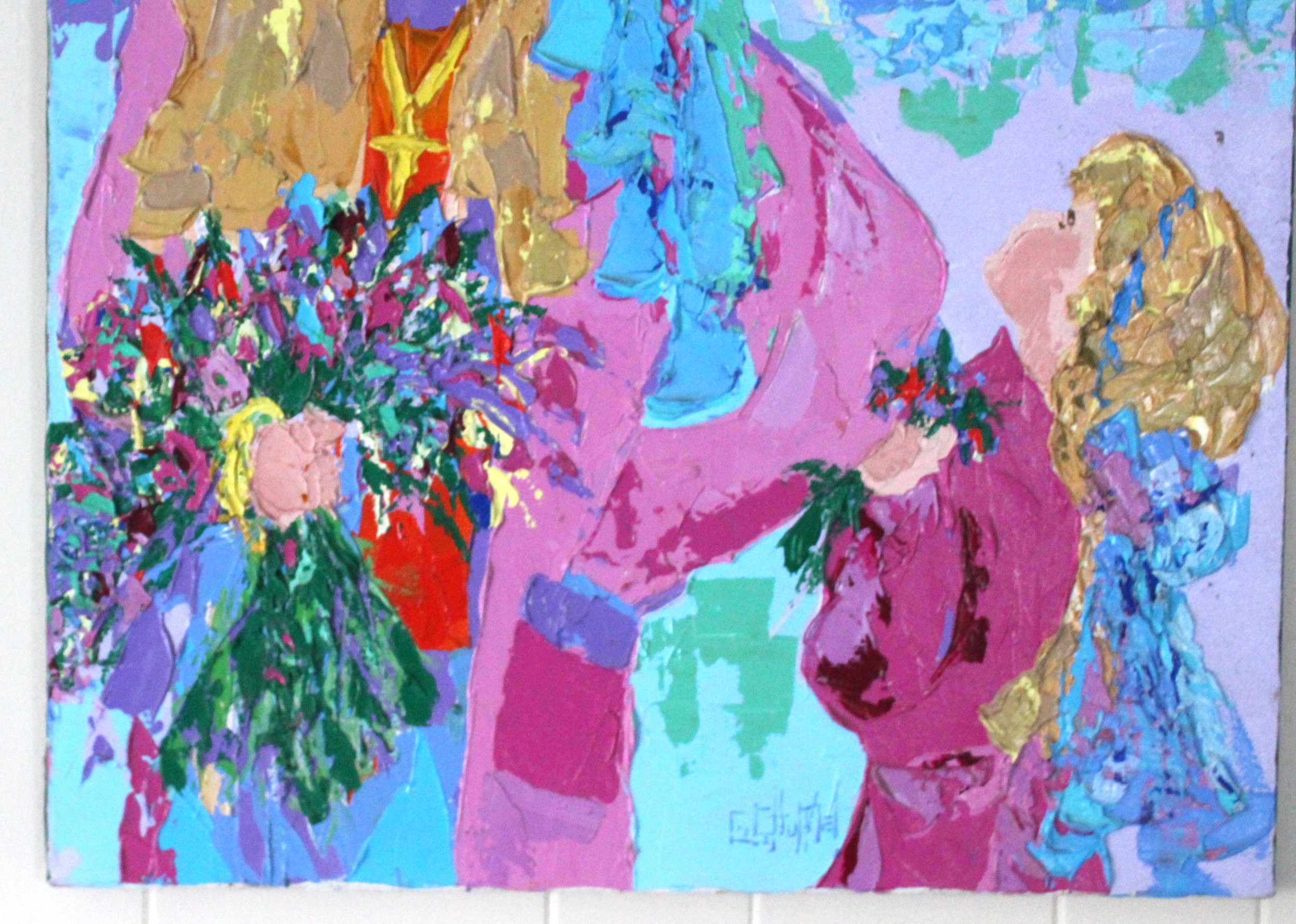 Original Gayle Hummel "From a Sincere Heart"