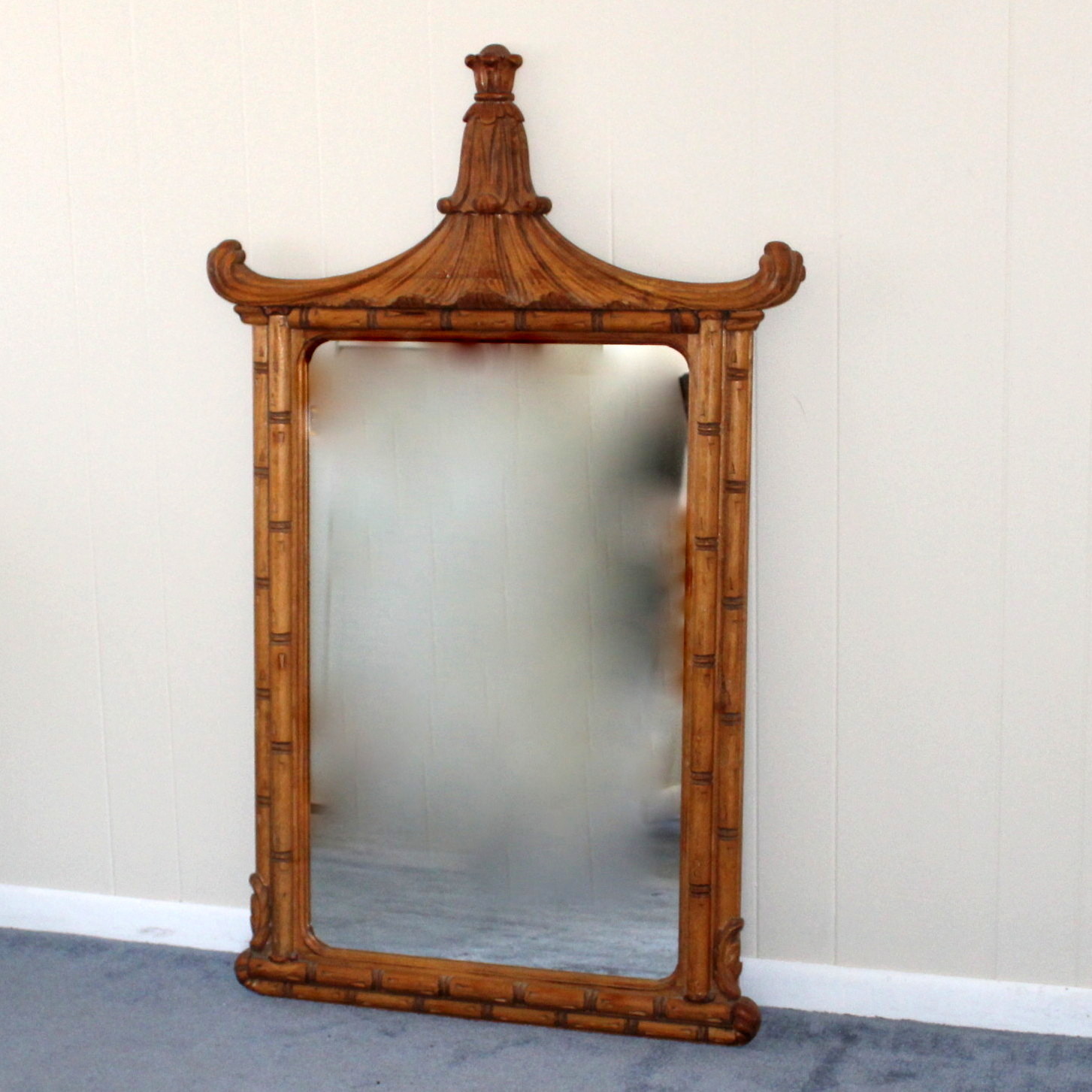 Pagoda-Style Wall Mirror