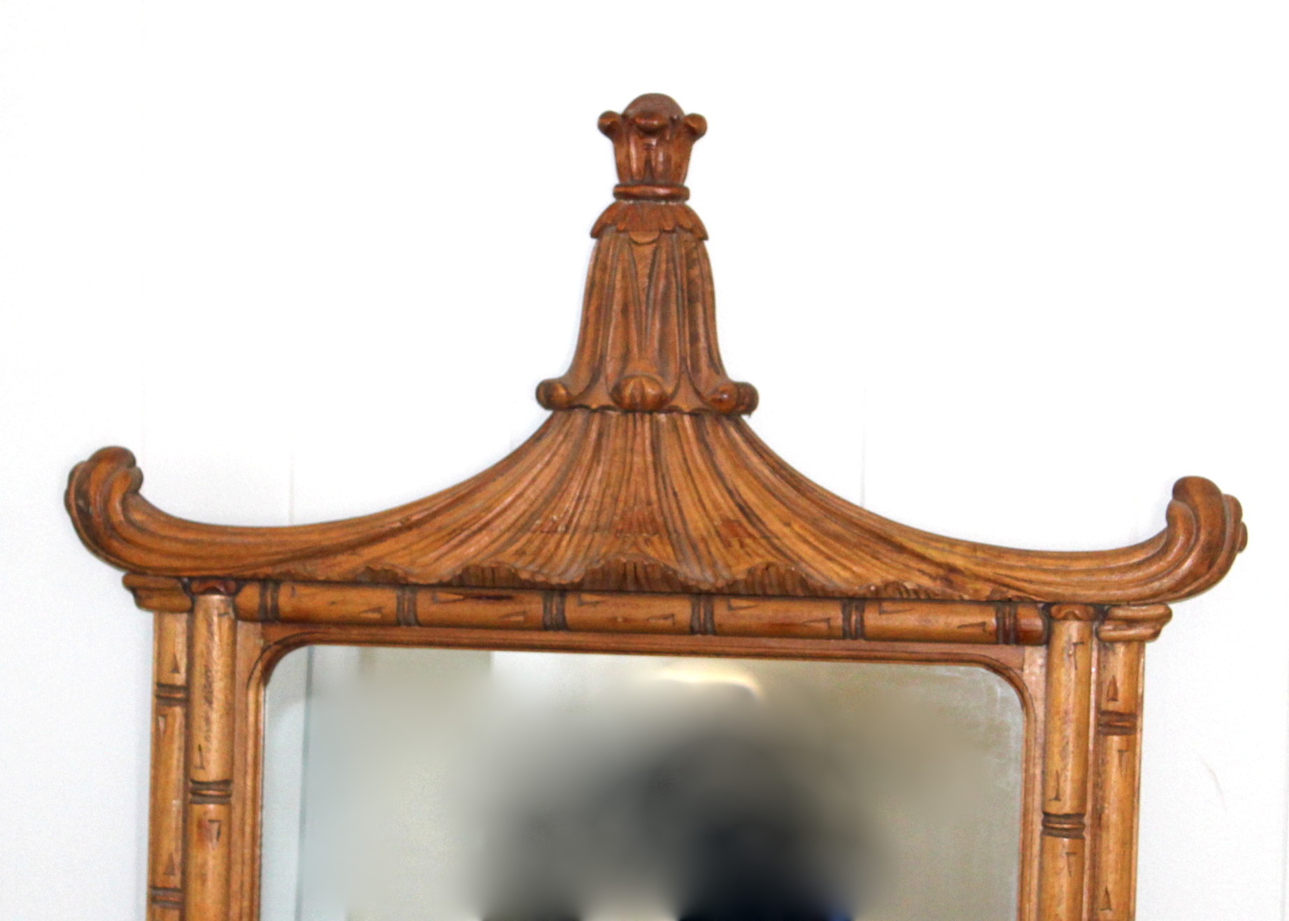 Pagoda-Style Wall Mirror