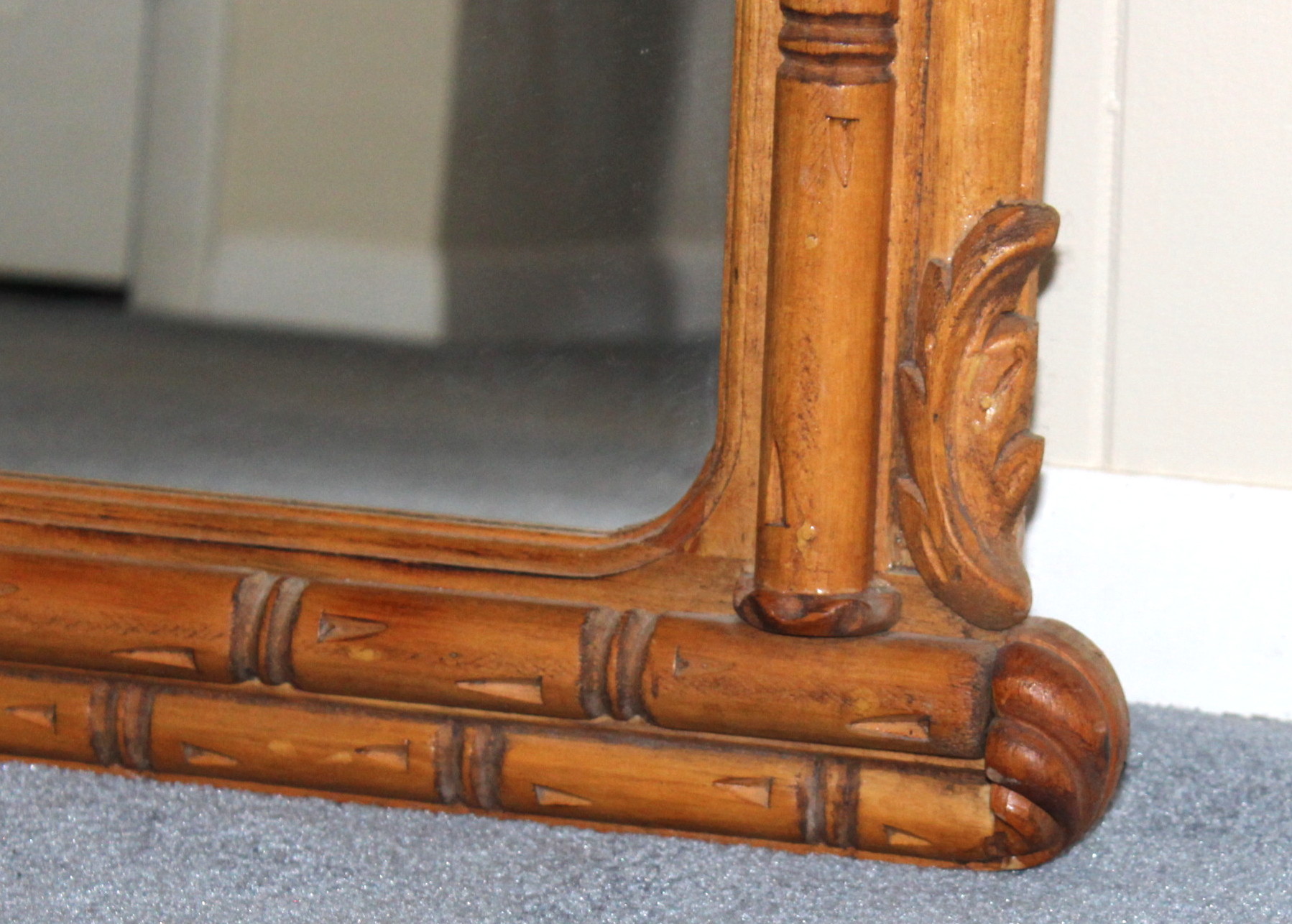 Pagoda-Style Wall Mirror