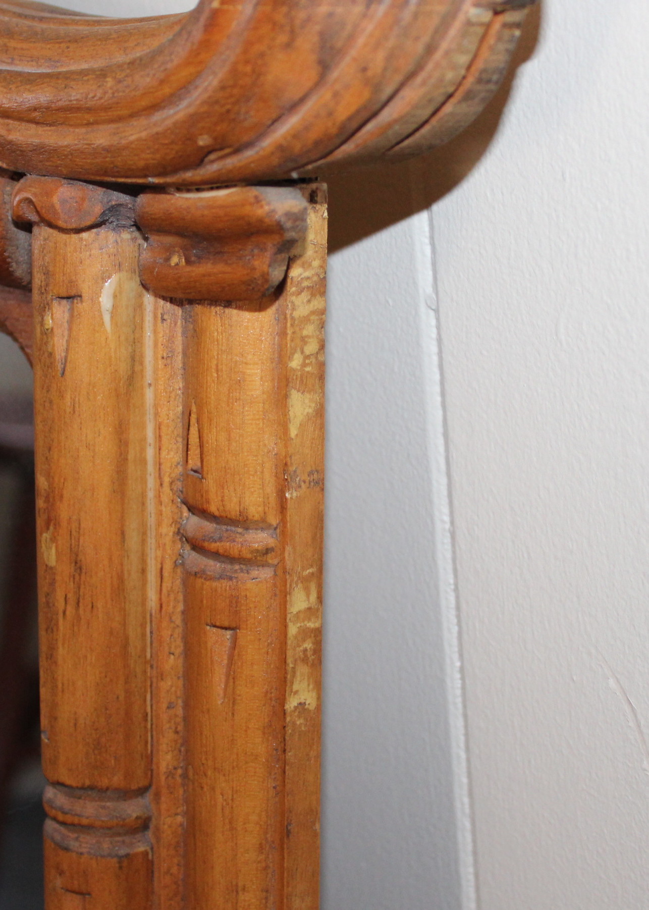 Pagoda-Style Wall Mirror