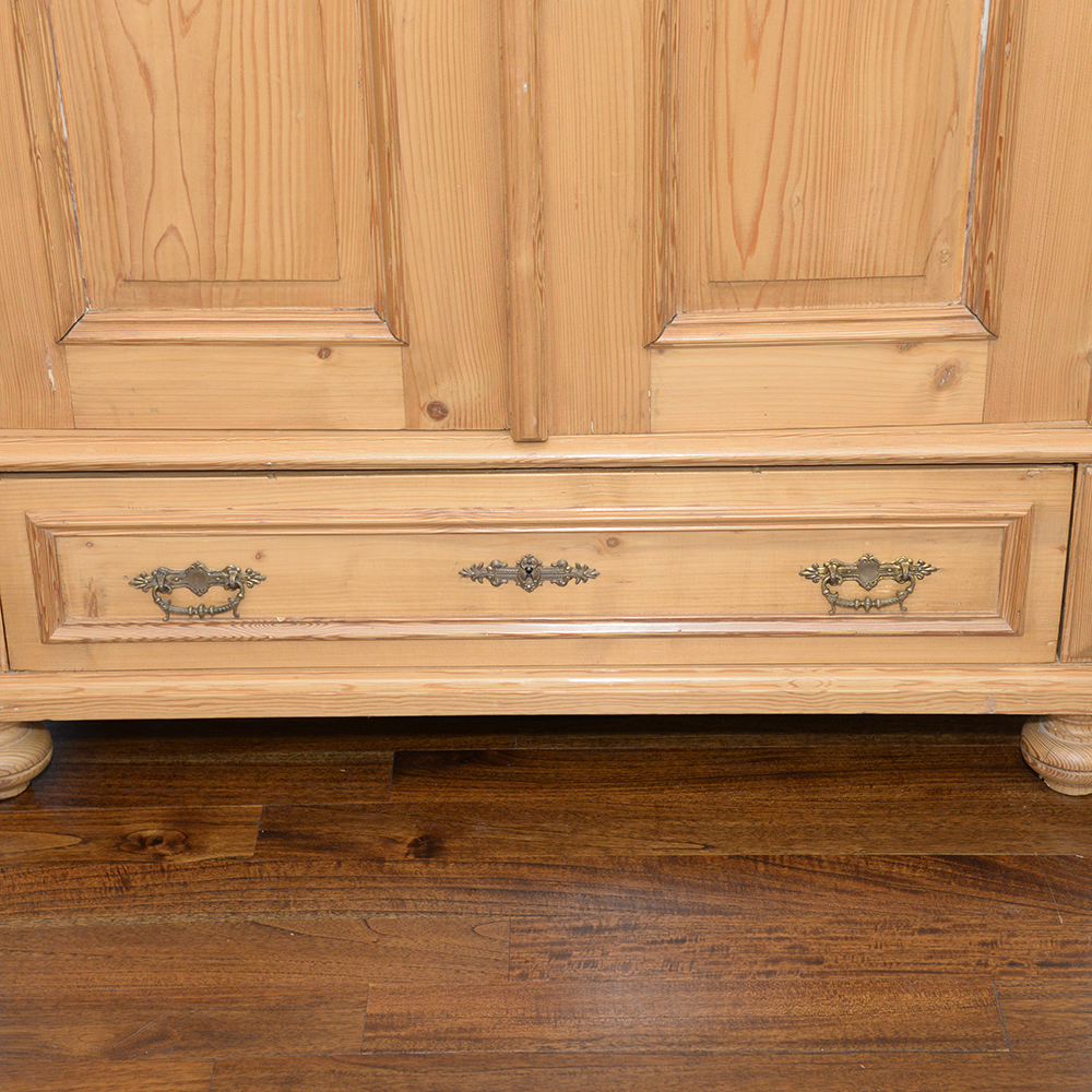 Contemporary Pine Media/Clothes Armoire