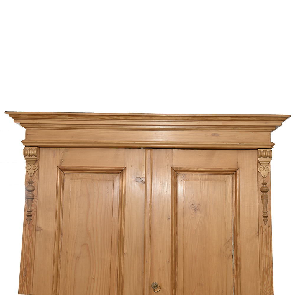 Contemporary Pine Media/Clothes Armoire