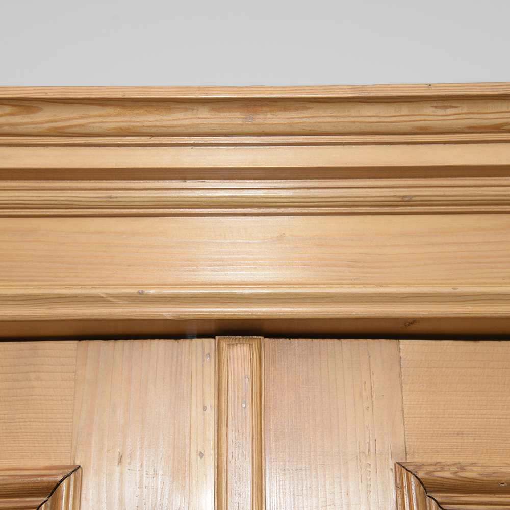 Contemporary Pine Media/Clothes Armoire