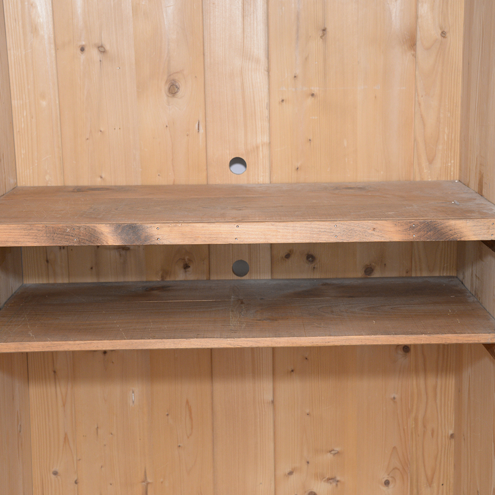 Contemporary Pine Media/Clothes Armoire