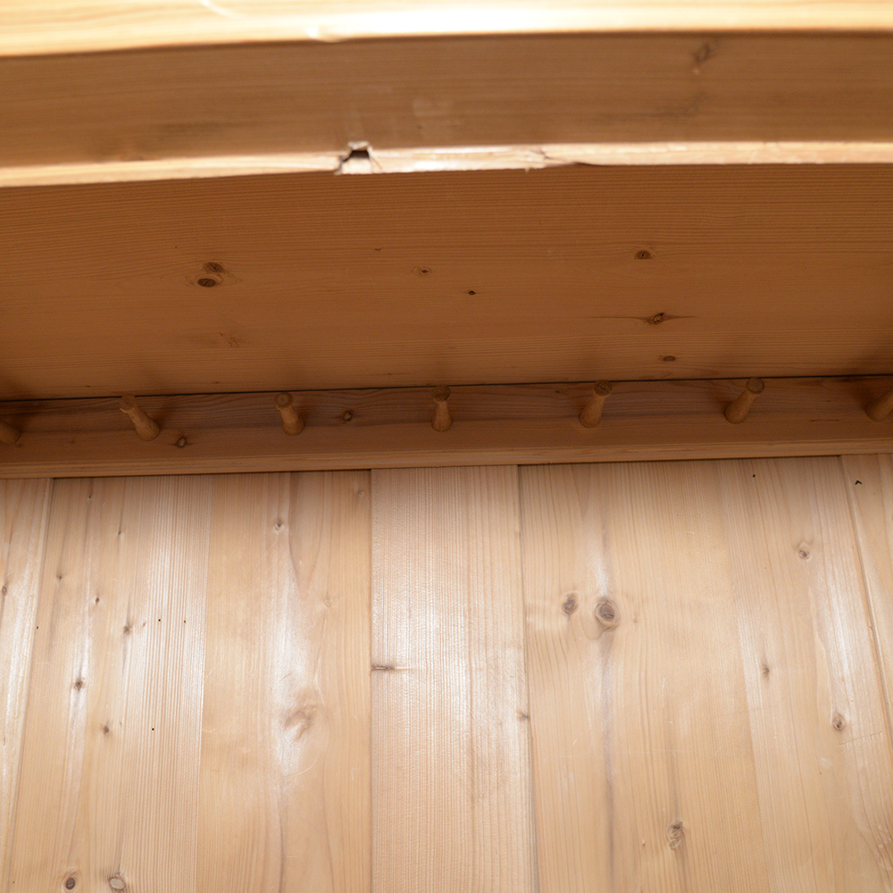 Contemporary Pine Media/Clothes Armoire