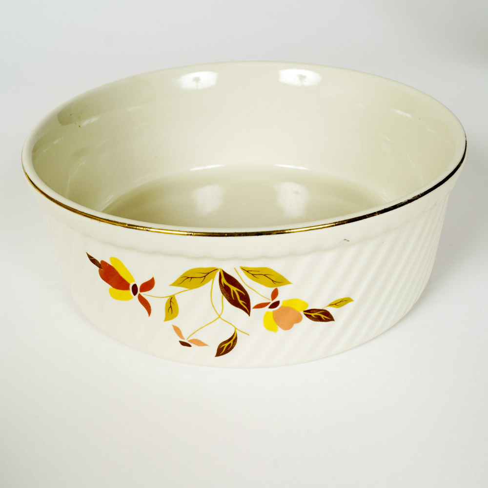 Hall's Jewel Tea "Autumn Leaf" Serving Dishes