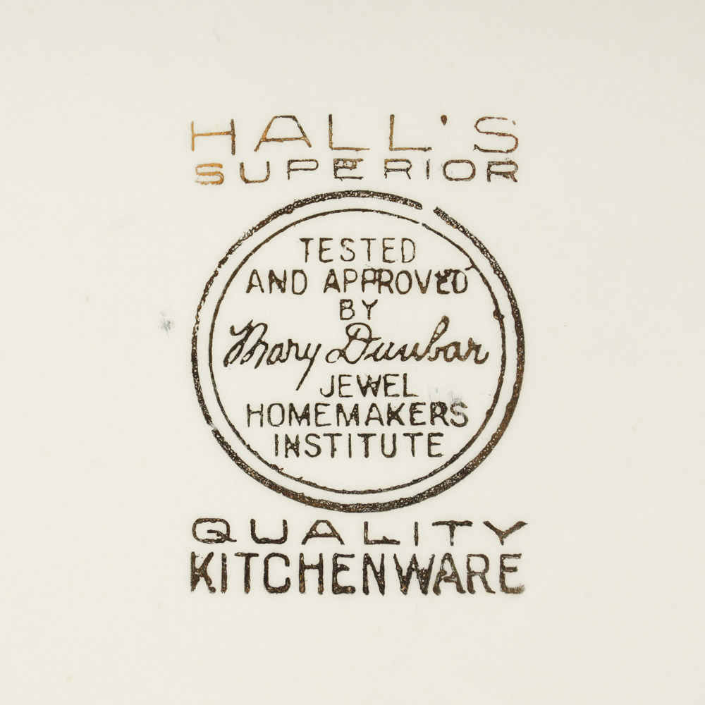 Hall's Jewel Tea "Autumn Leaf" Serving Dishes