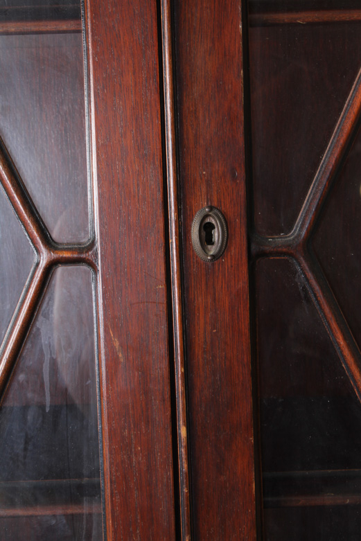 Antique Hepplewhite Style Mahogany Secretary Cabinet