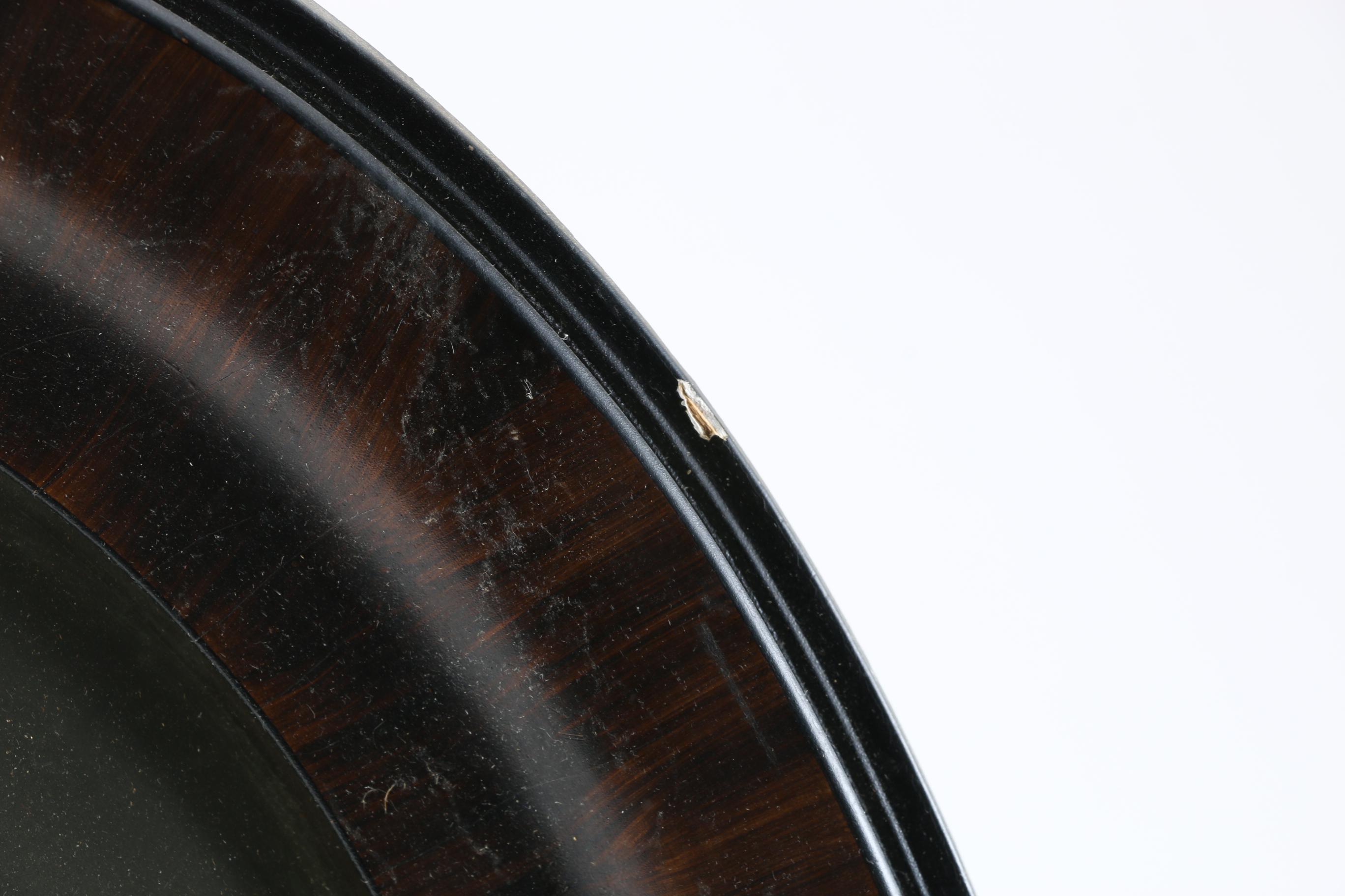 Vintage Photograph in Convex Frame