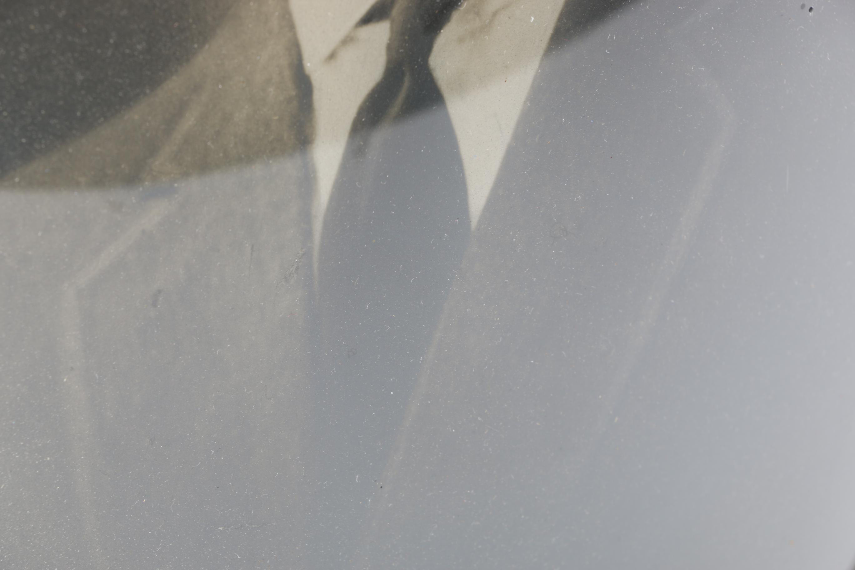 Vintage Photograph in Convex Frame