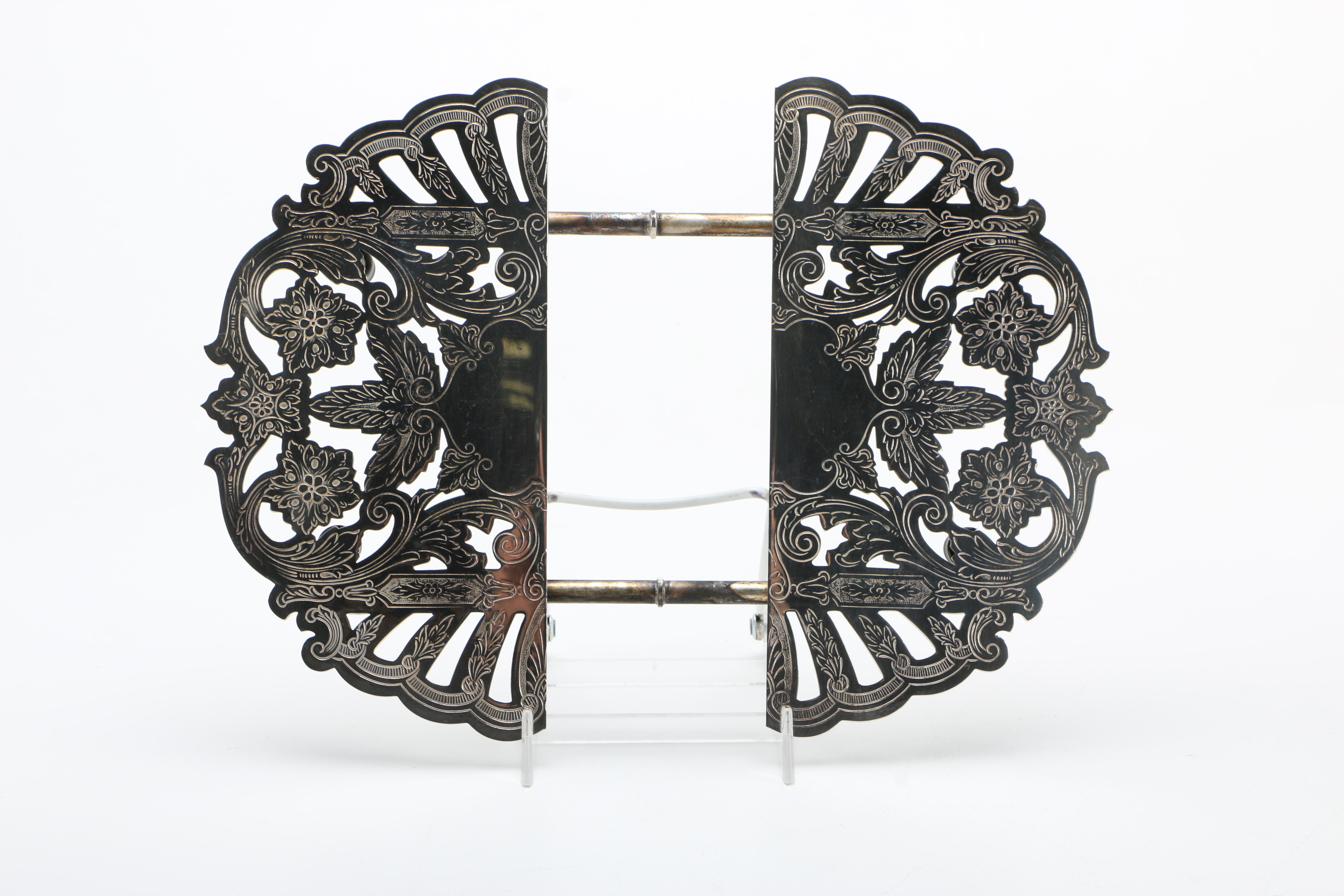 Silver Plate Serving Platters Including Wallace