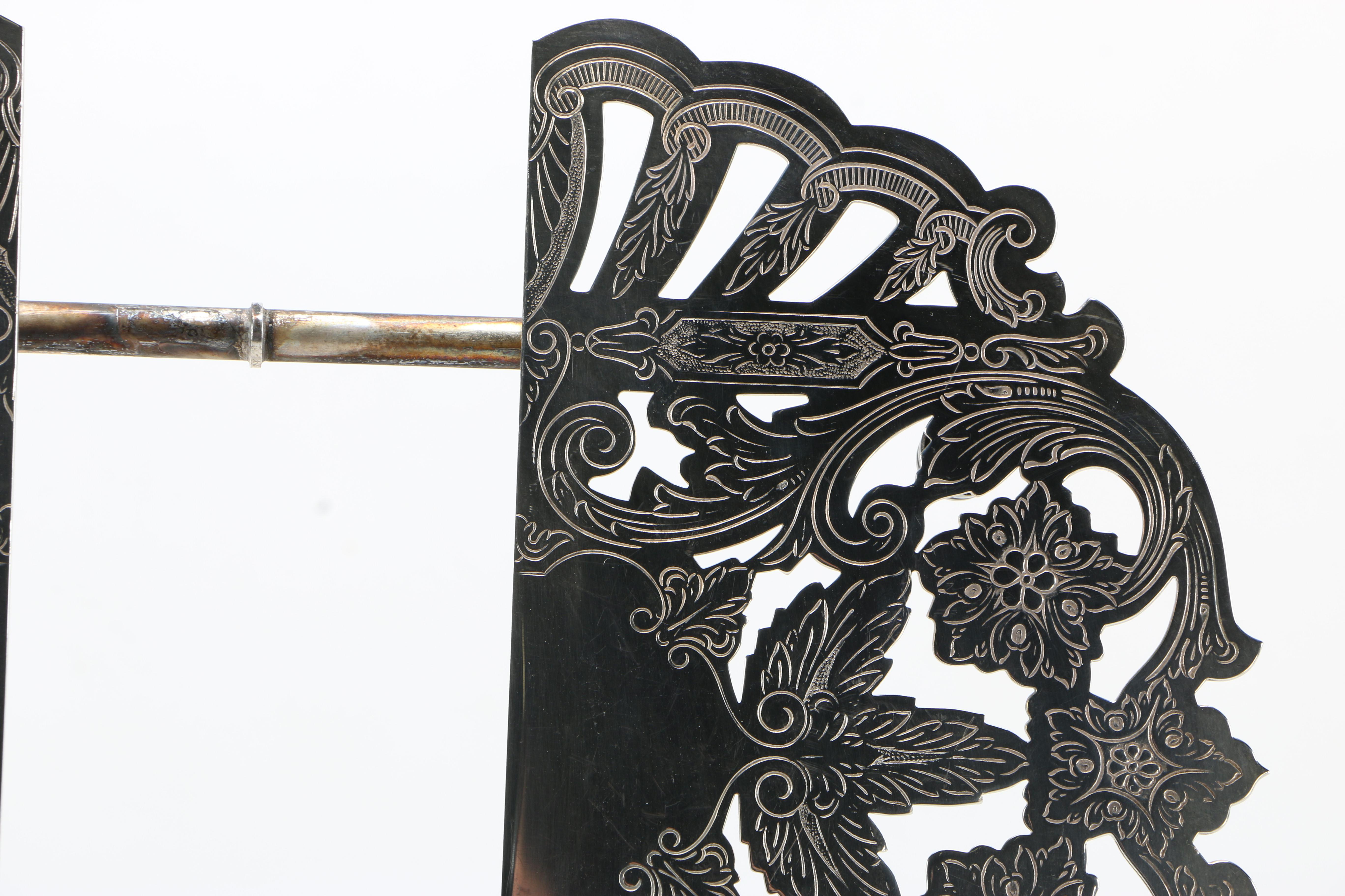 Silver Plate Serving Platters Including Wallace