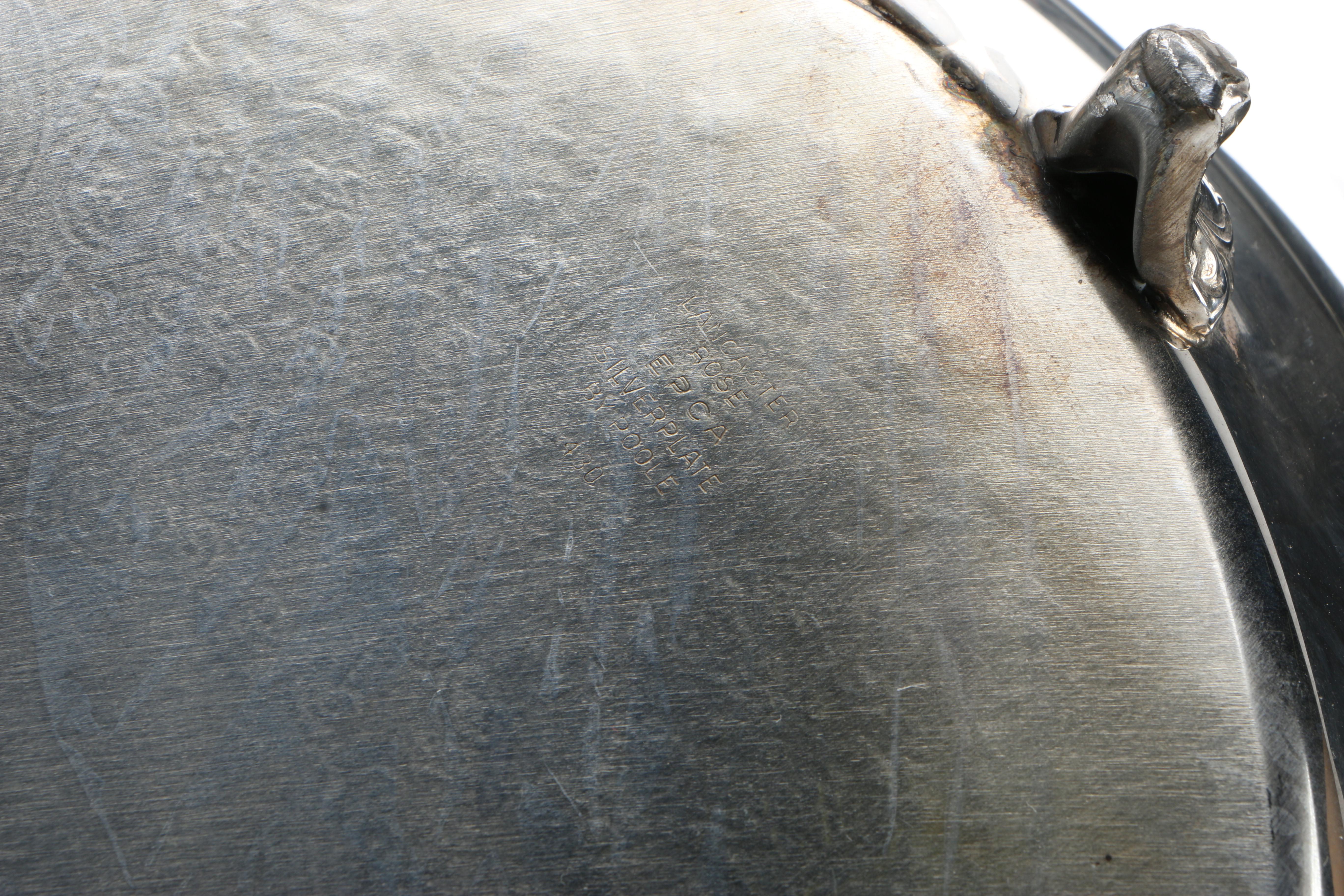 Silver Plate Serving Platters Including Wallace