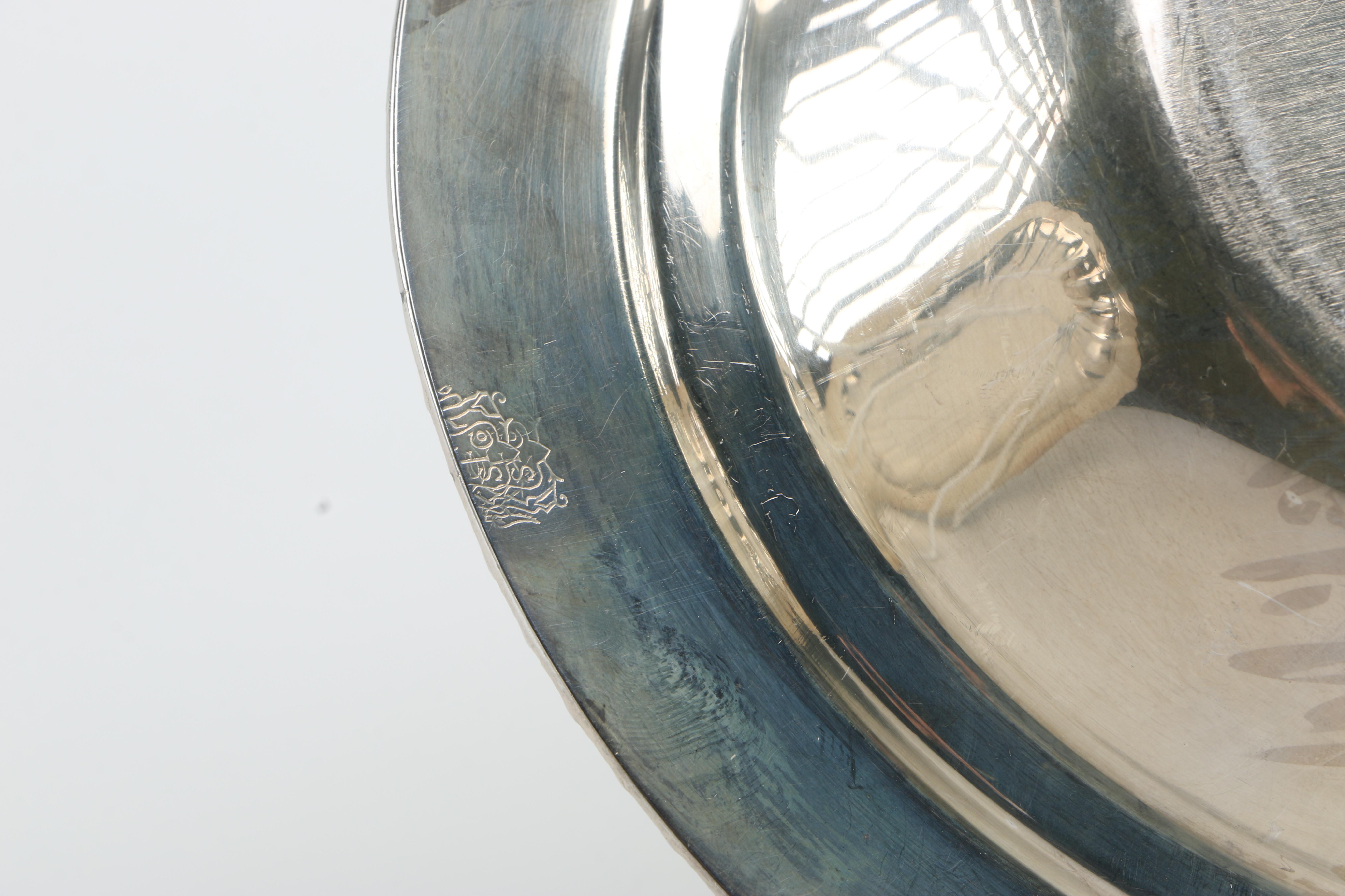 Silver Plate Serving Platters Including Wallace