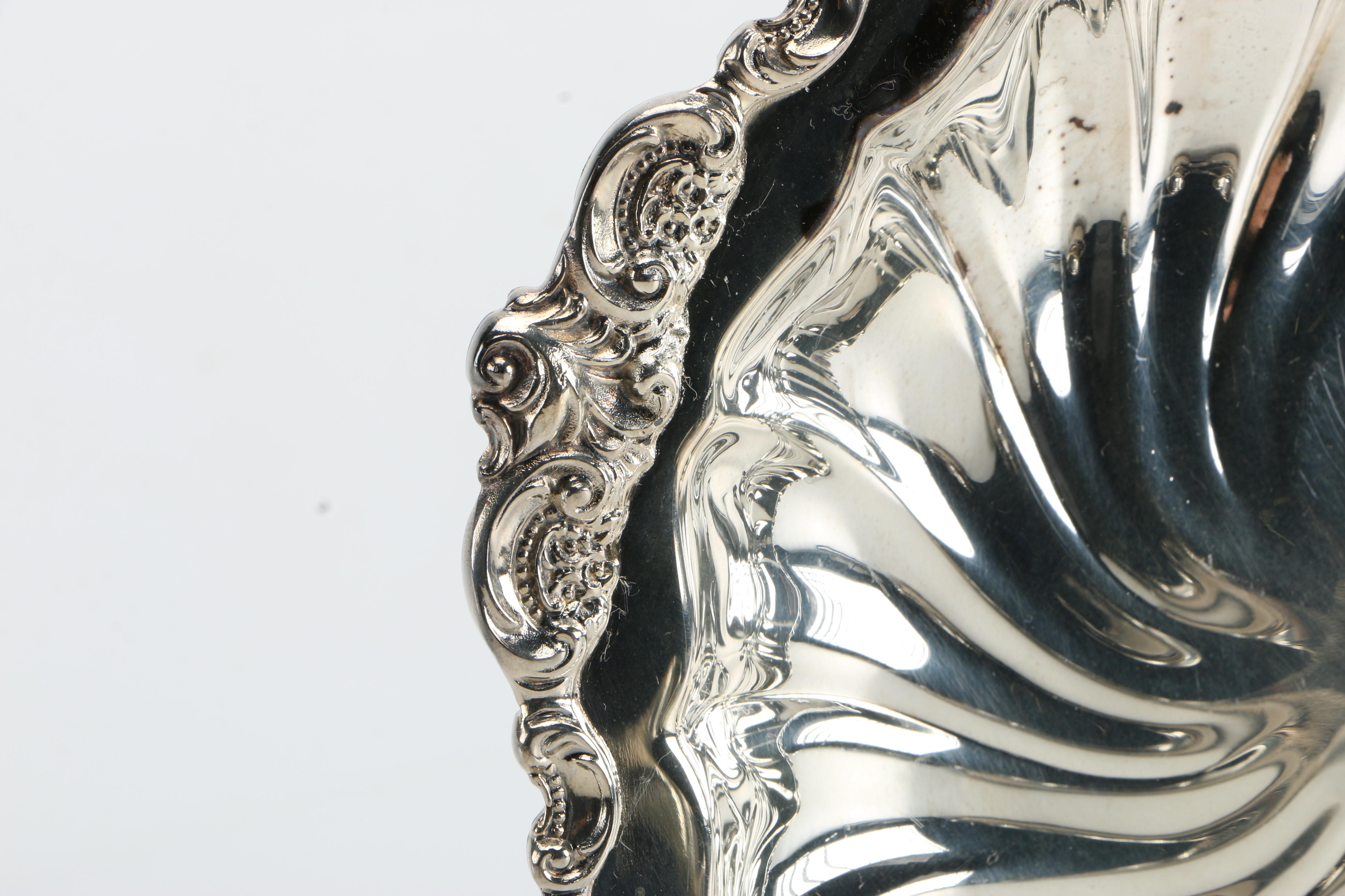 Silver Plate Serving Platters Including Wallace