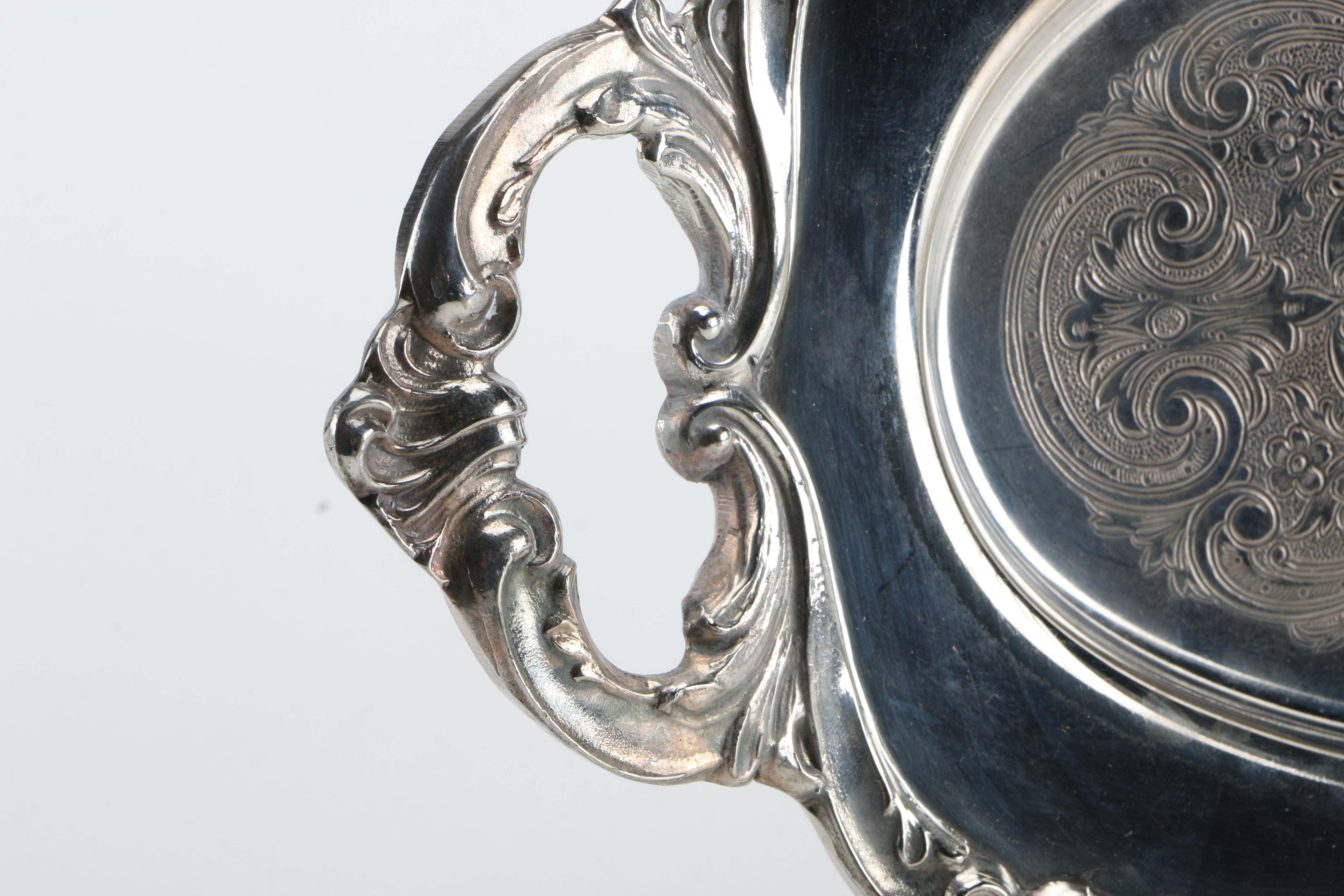 Silver Plate Serving Platters Including Wallace