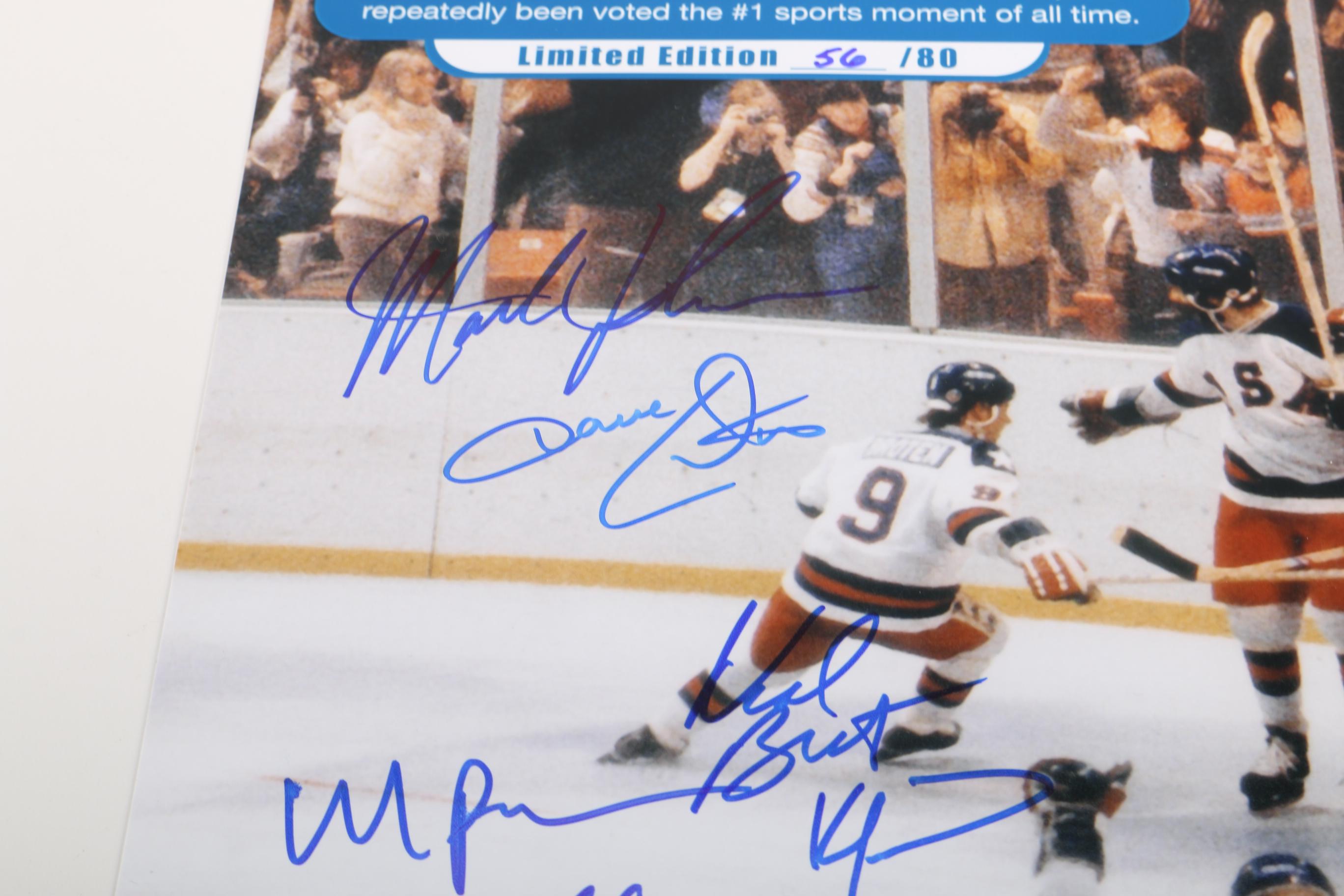 Autographed "Miracle on Ice" Photo