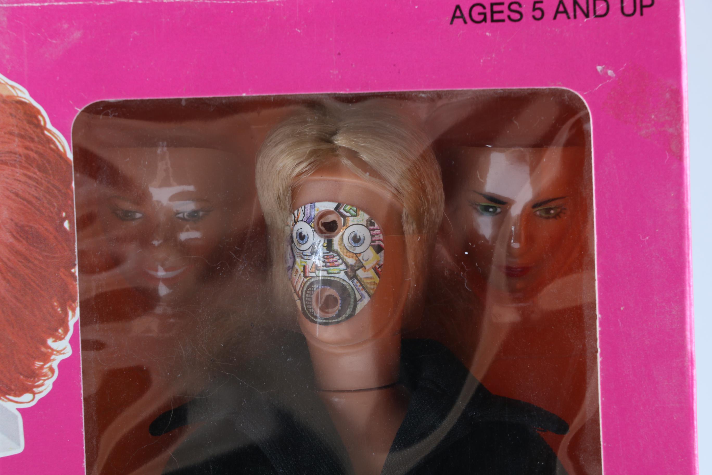 Kenner "Fembot" Disguise Doll and Mattel Battlestar Galactica "Colonial Warrior" Doll