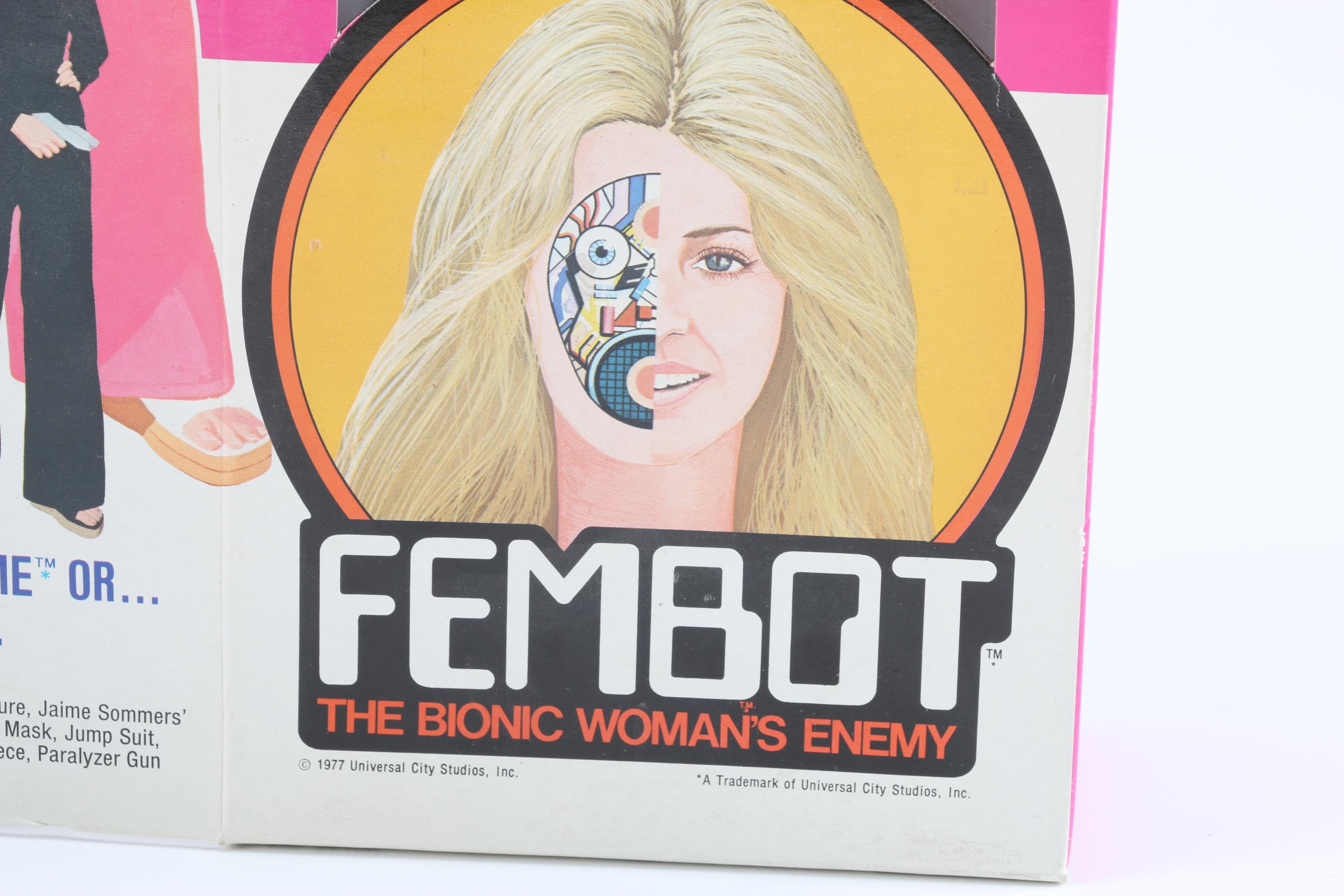 Kenner "Fembot" Disguise Doll and Mattel Battlestar Galactica "Colonial Warrior" Doll