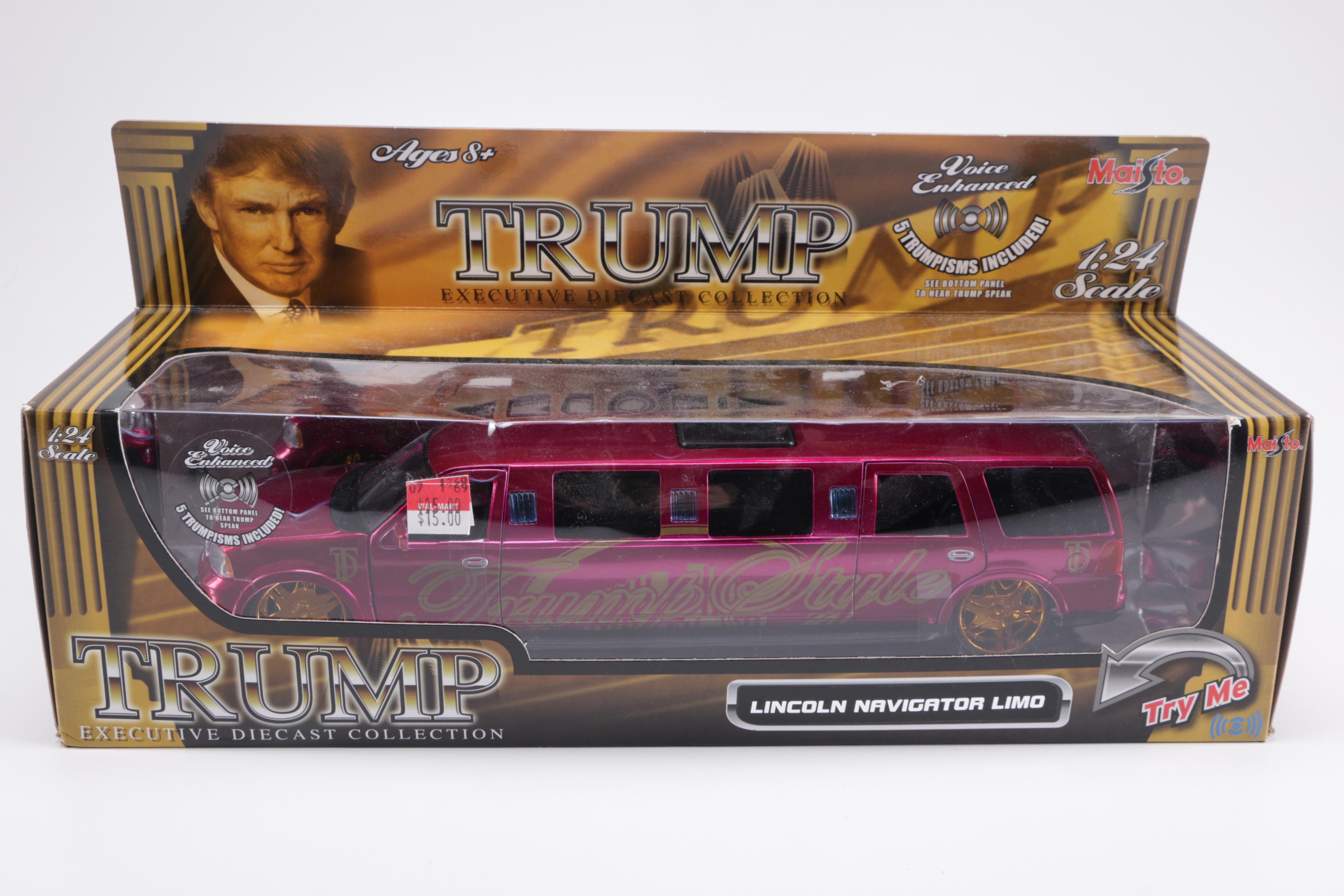 1:24 Scale Die-Cast Trump Limo
