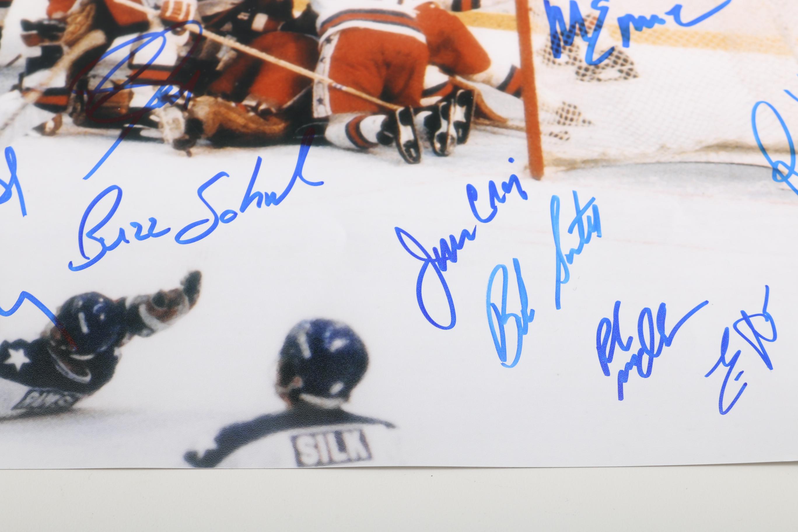 Autographed "Miracle on Ice" Photo