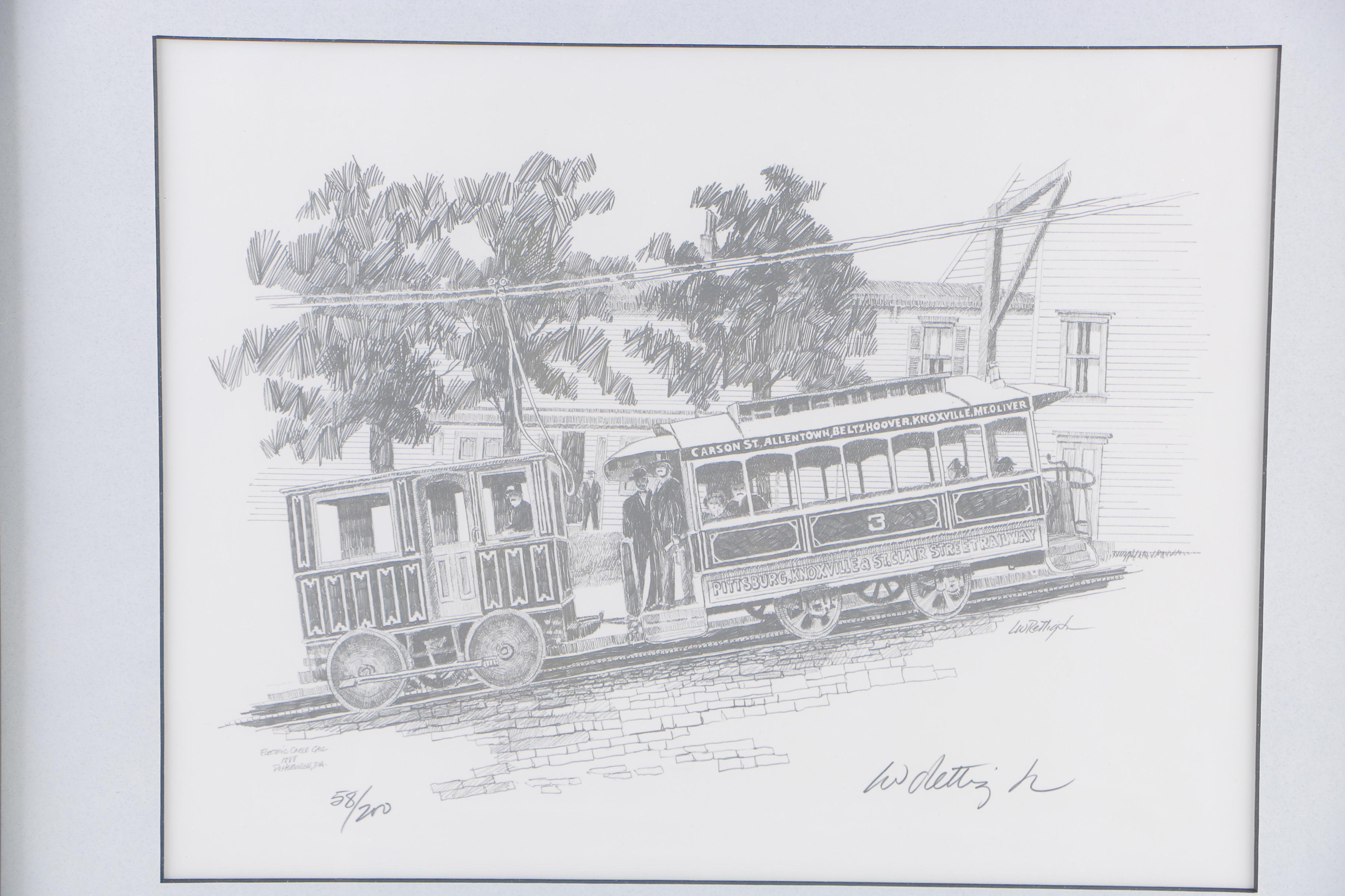 Pittsburgh Street Scene Prints