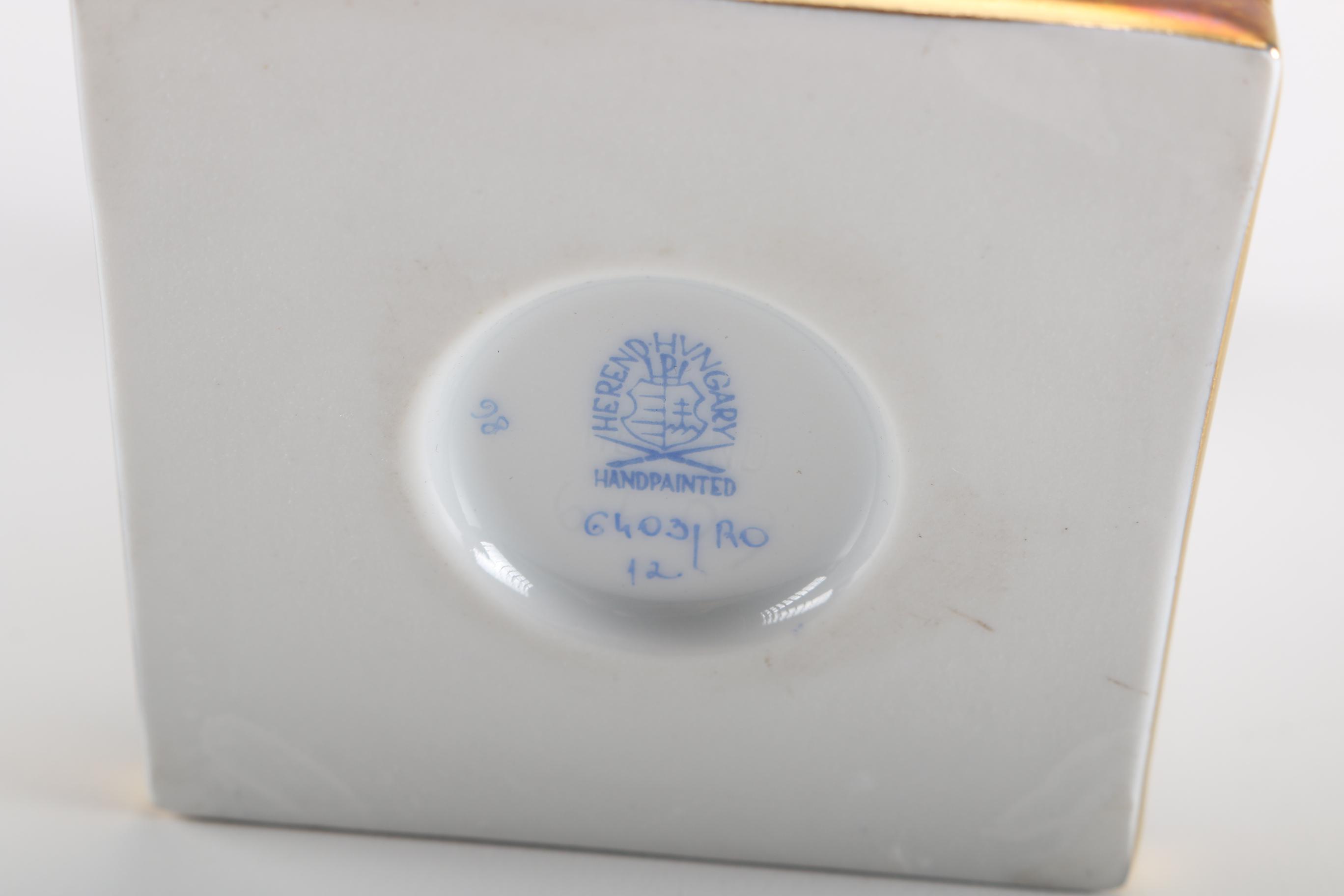 Herend "Rothschild Bird" Porcelain Vase