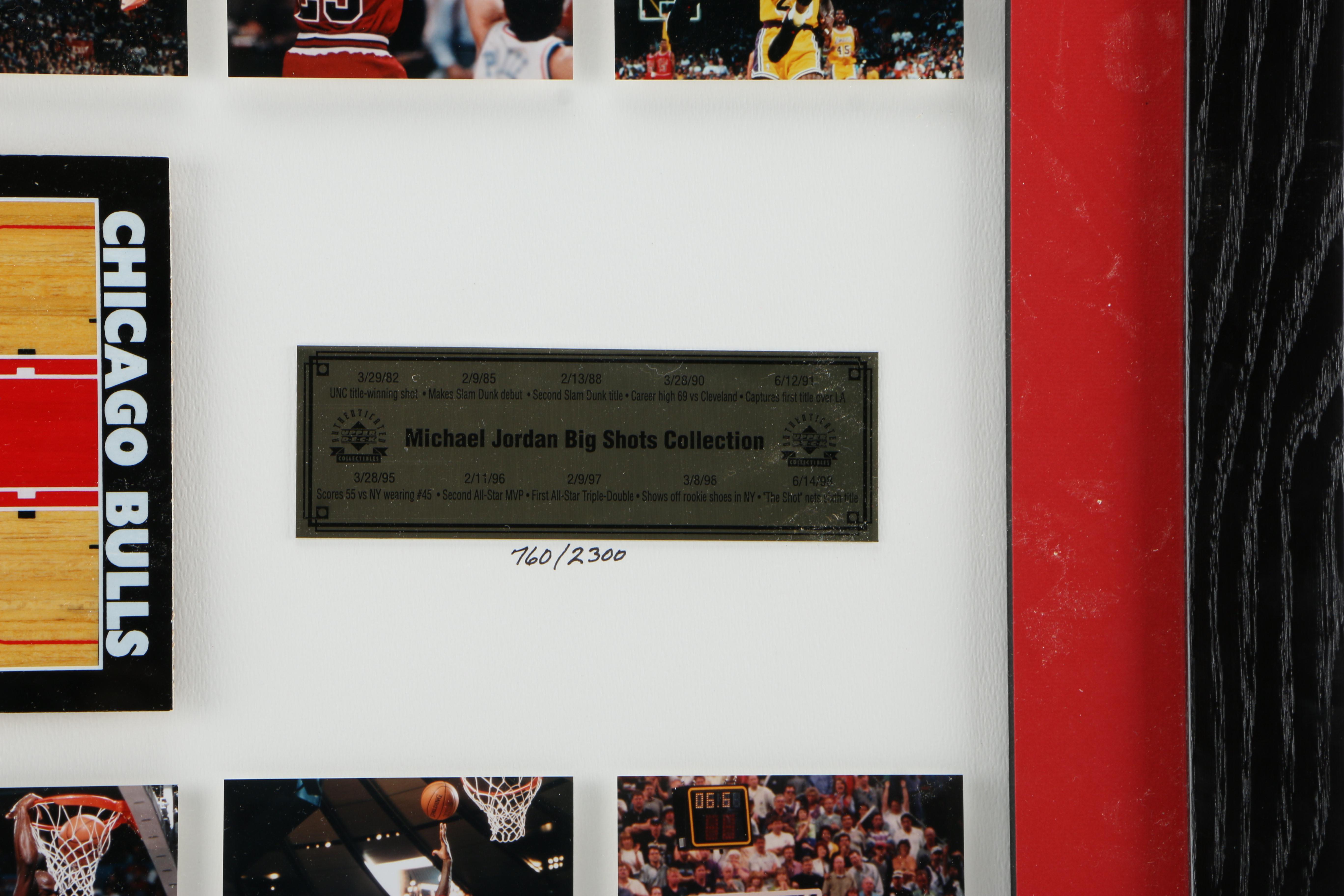 Limited Edition Michael Jordan "Big Shots" Collection Chicago Bulls