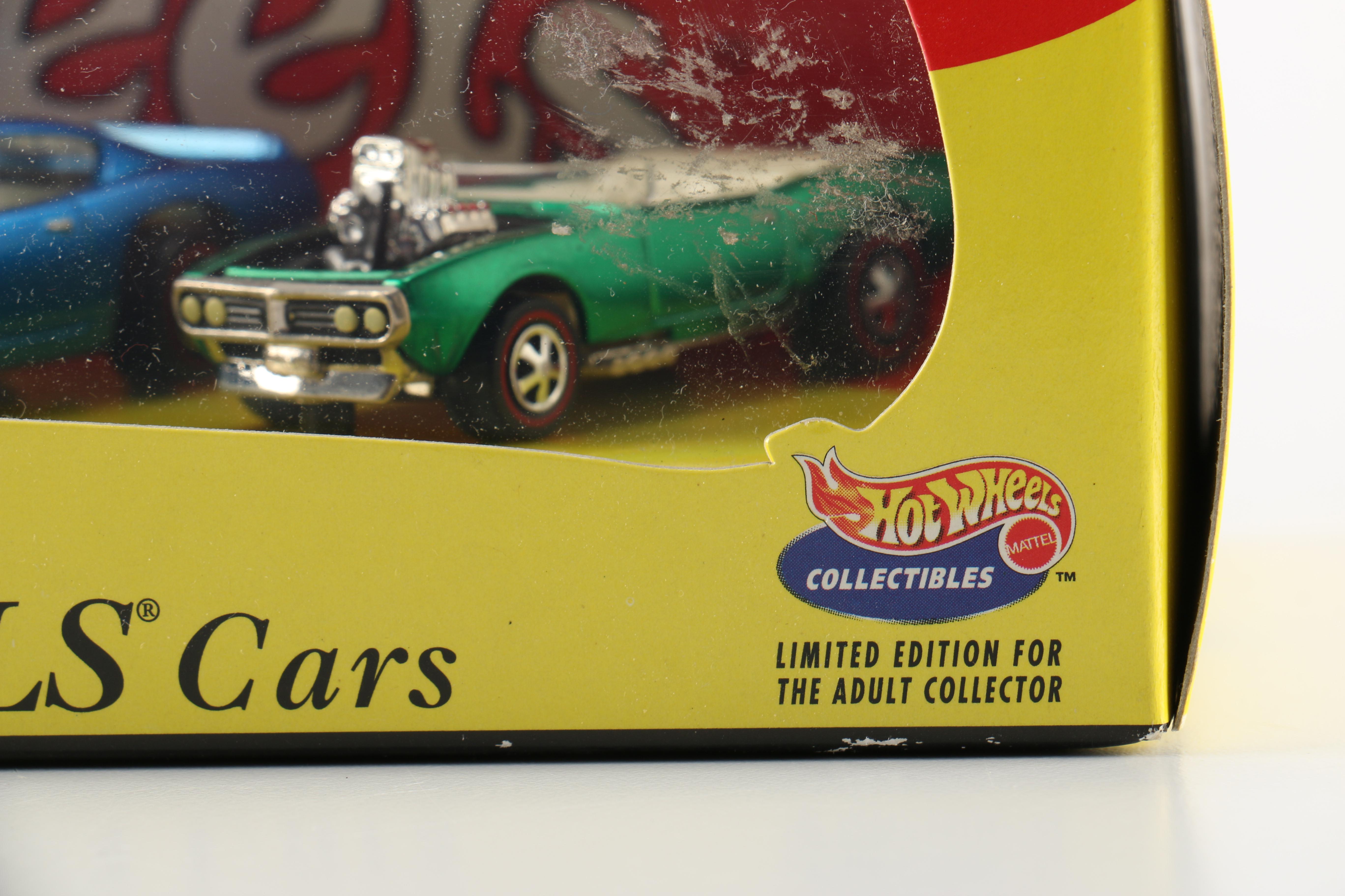 Limited Edition Hot Wheels 30th Anniversary Die Cast Car Set