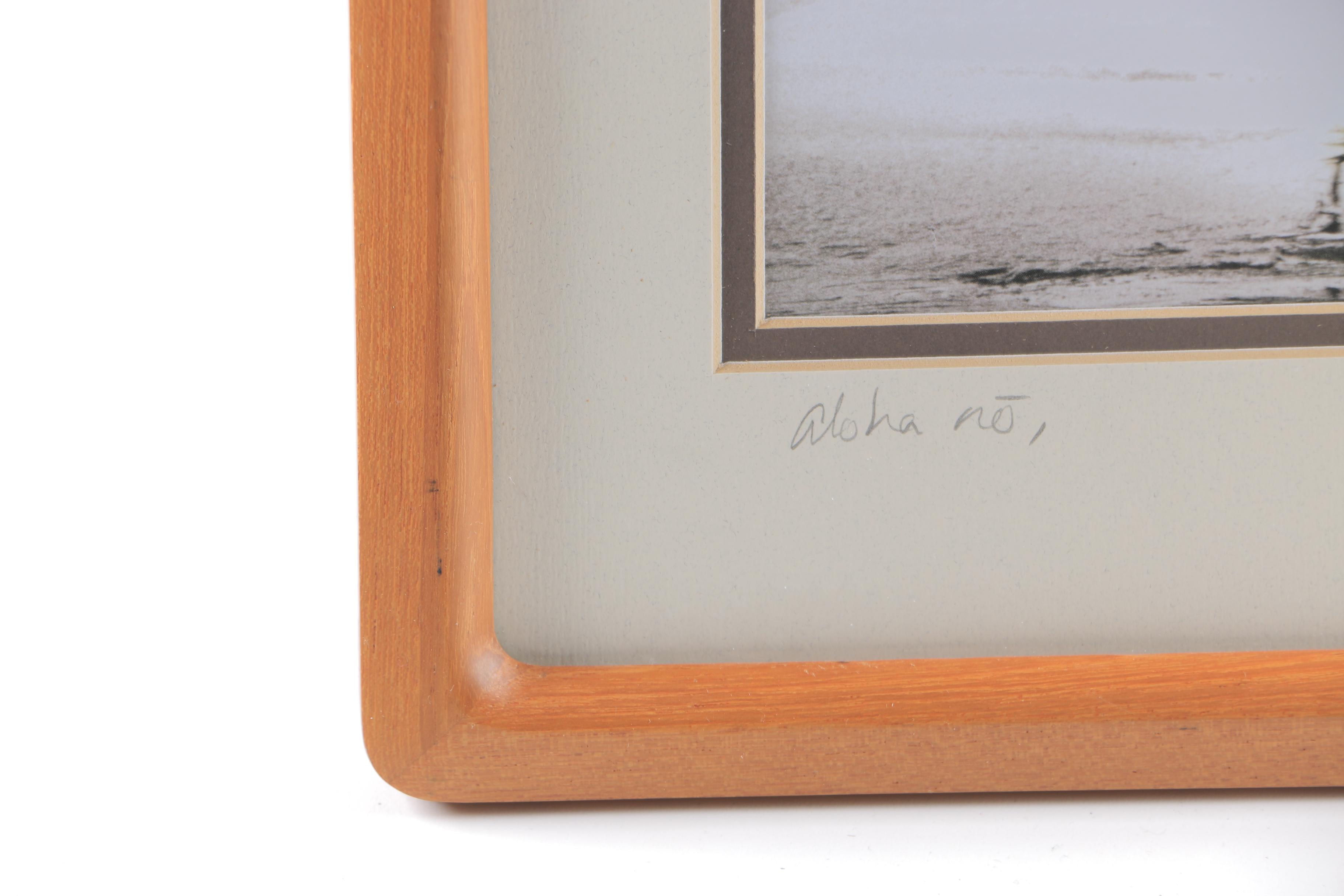 Randy Jay Brauer Signed Offset Lithograph Print "Aloha No"