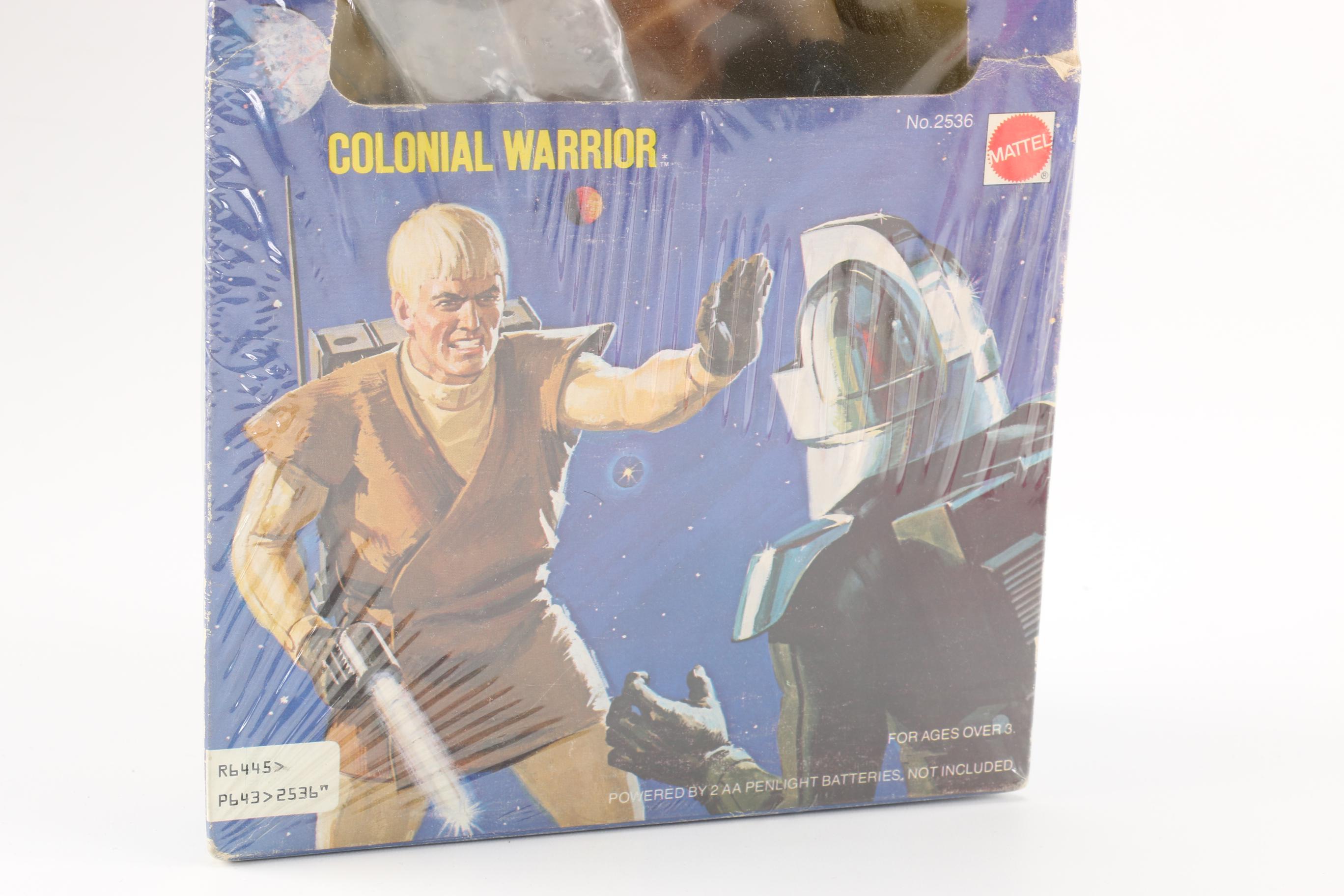 Kenner "Fembot" Disguise Doll and Mattel Battlestar Galactica "Colonial Warrior" Doll