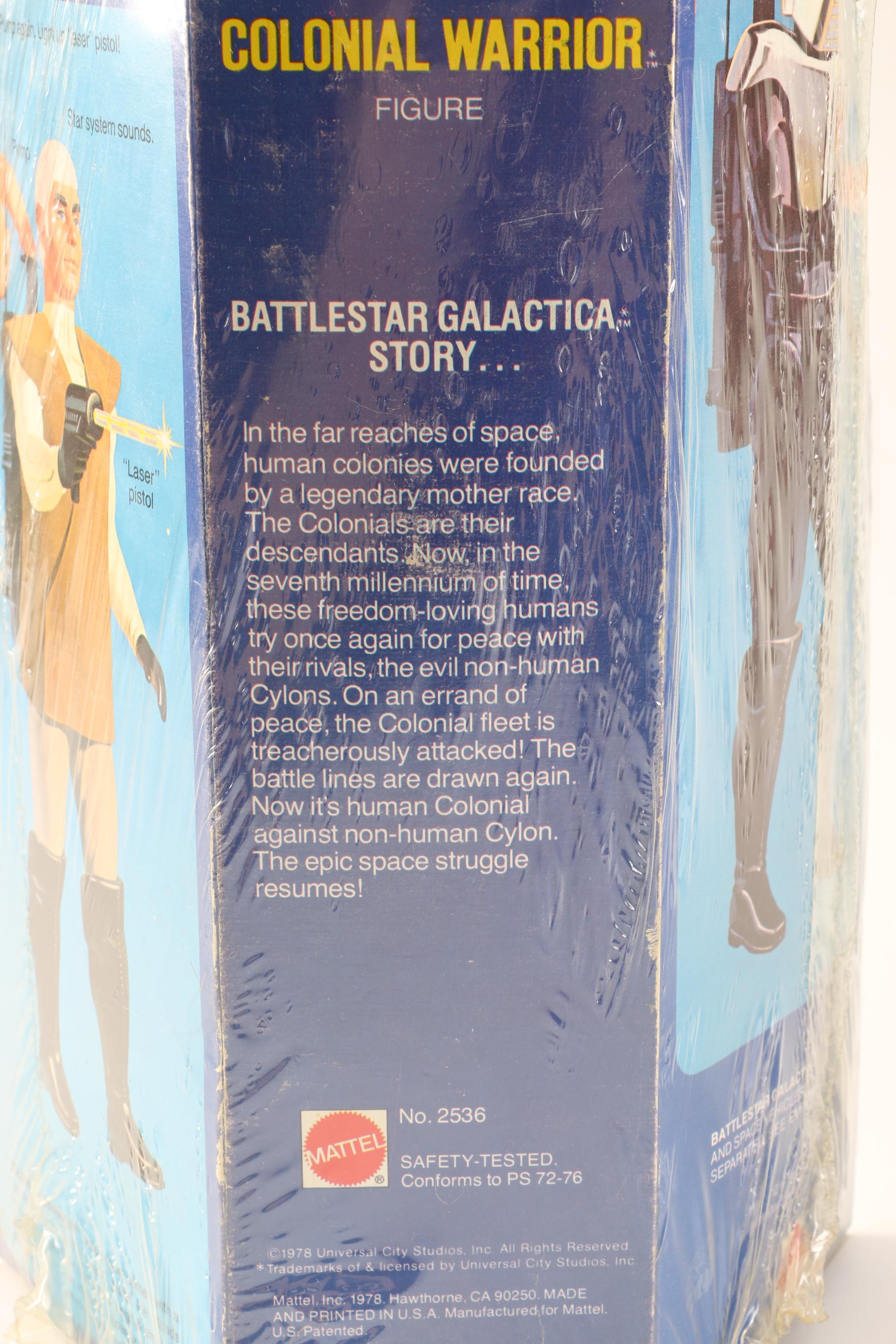 Kenner "Fembot" Disguise Doll and Mattel Battlestar Galactica "Colonial Warrior" Doll