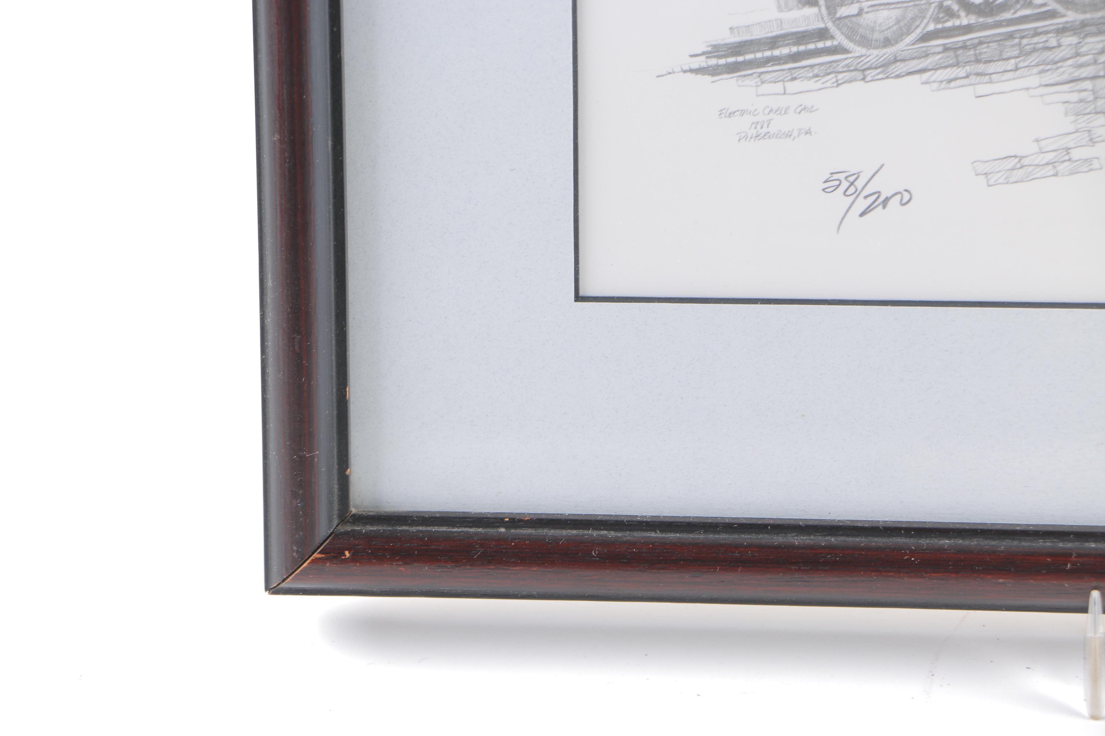 Pittsburgh Street Scene Prints