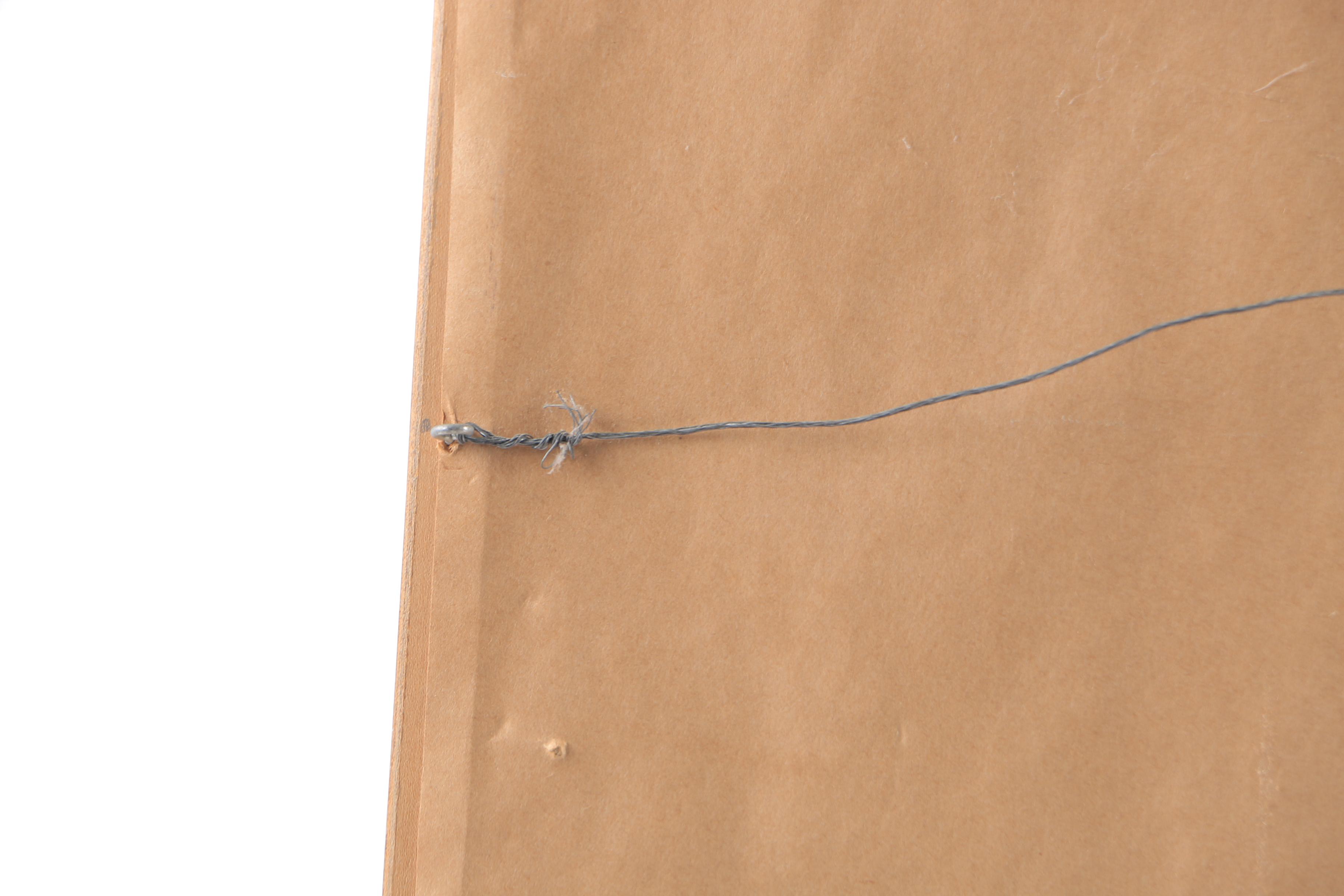 Framed Klecksograph "Cara de idolo, Teotihuacan I"