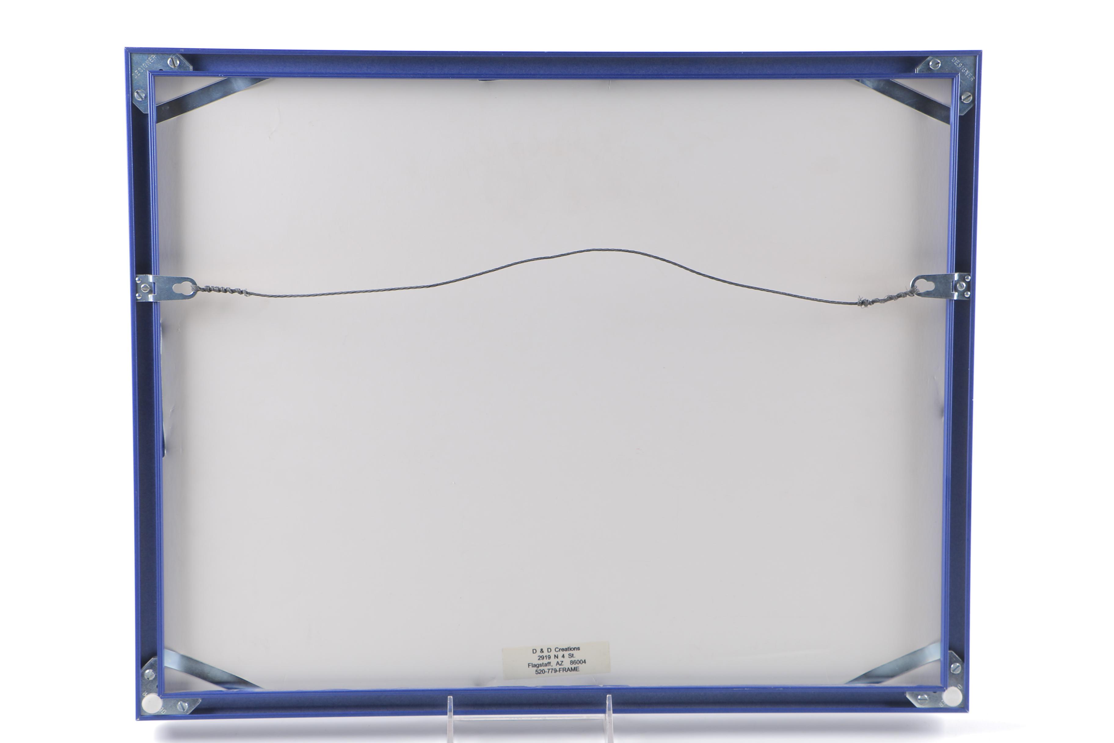 Mary Jane Milz Signed Original Mixed Media Painting