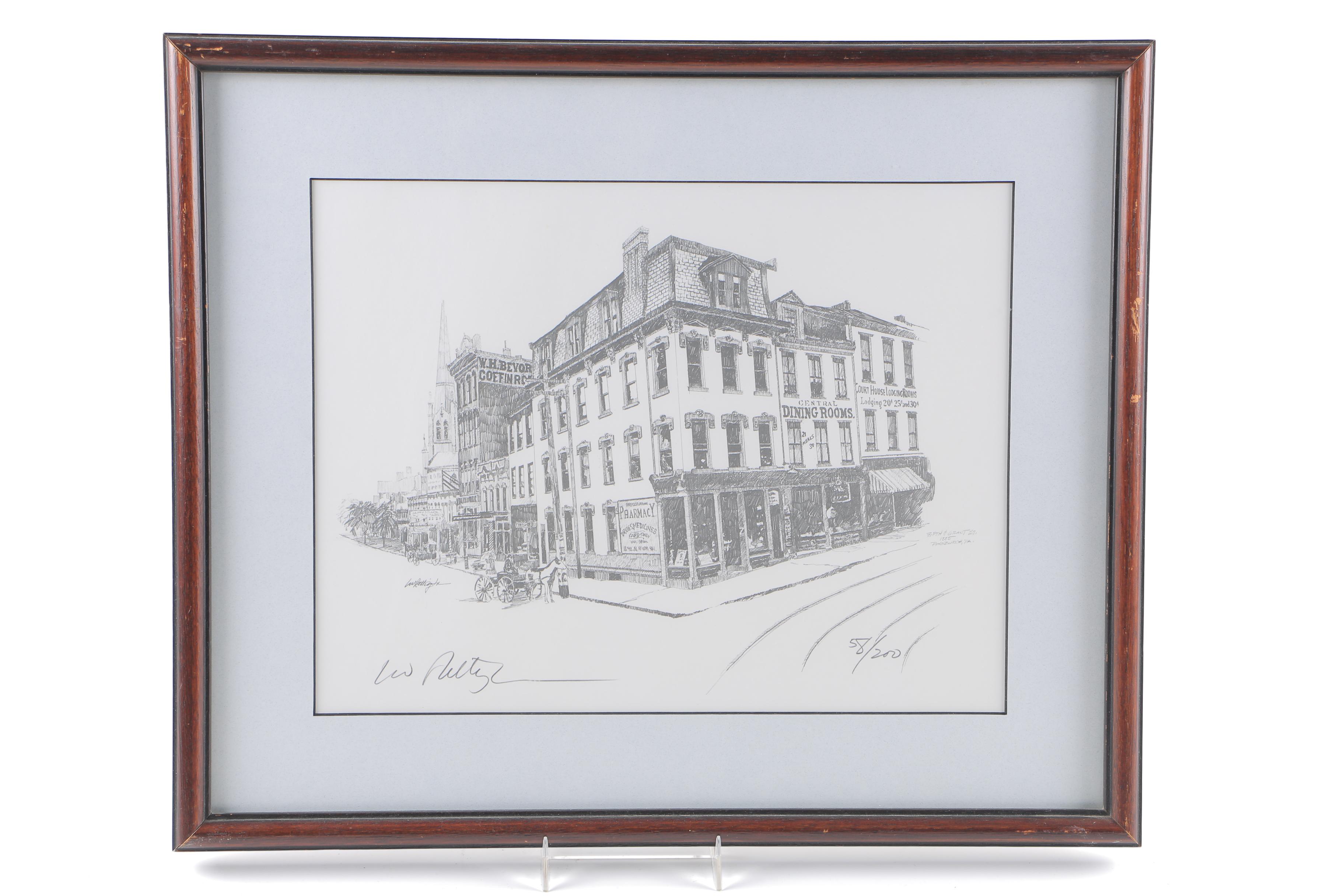 Pittsburgh Street Scene Prints