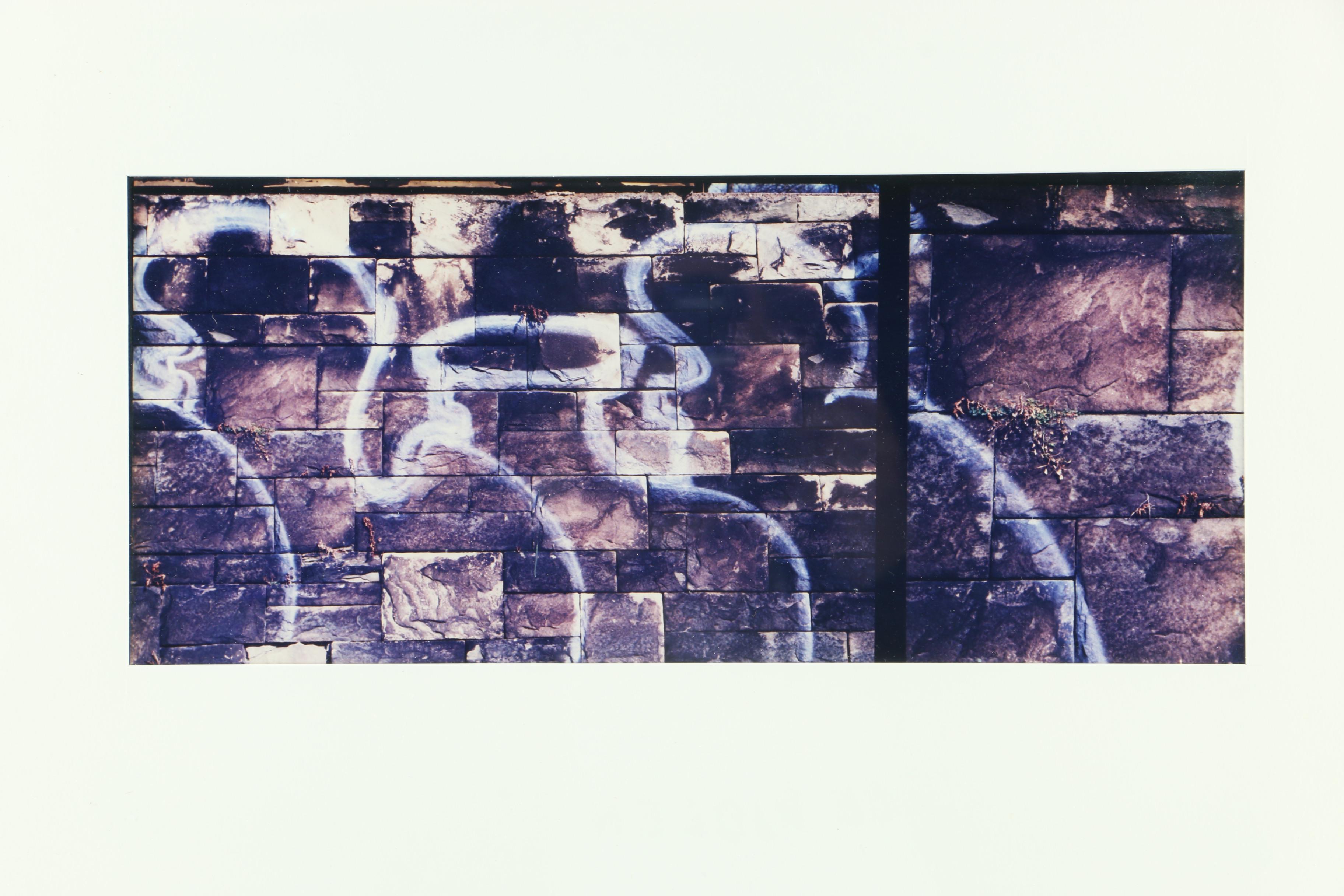 Judith Zimmerman Cross-Processed Photograph "Wall Study"