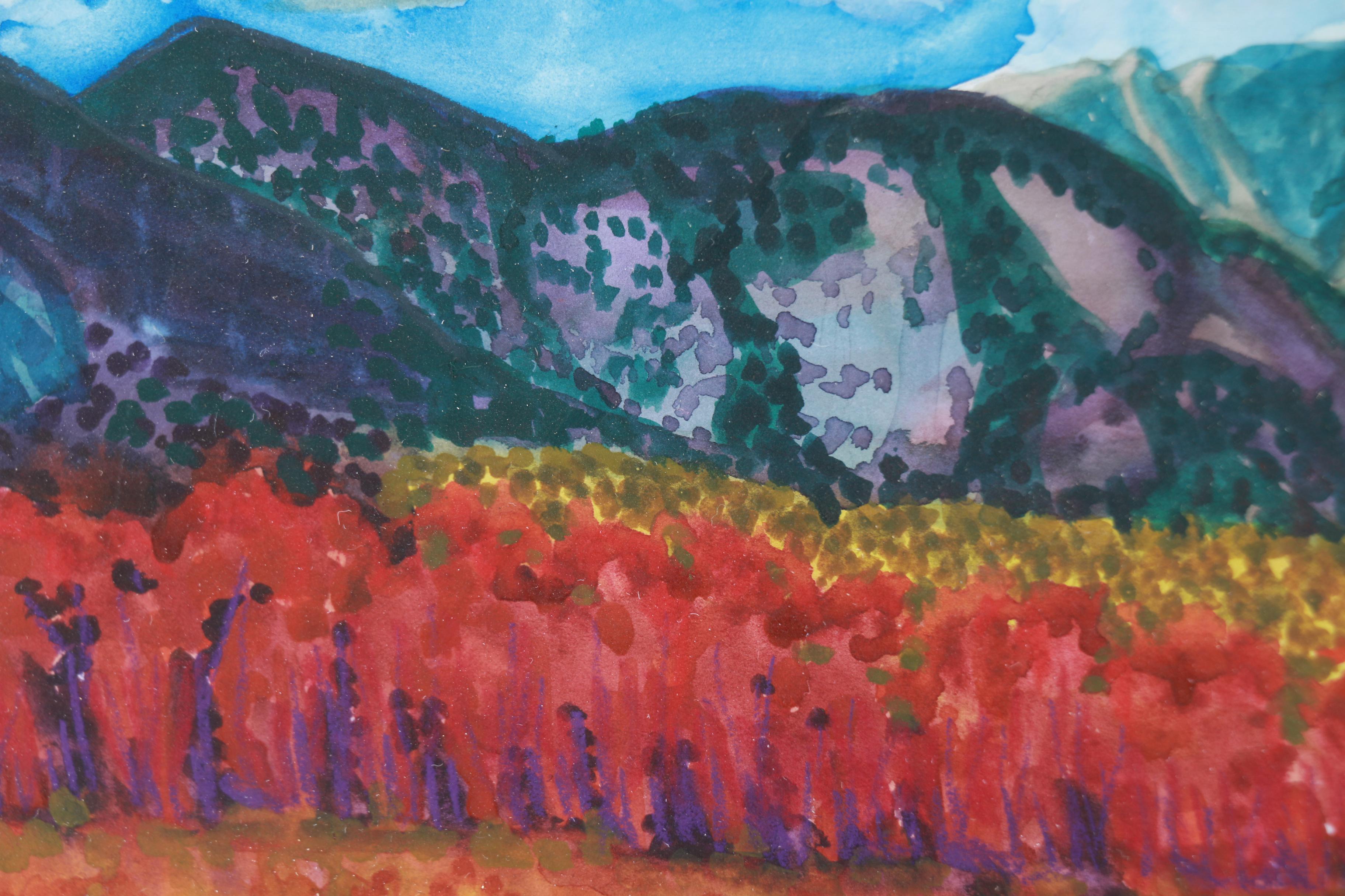 Mary Jane Milz Original Mixed Media Painting