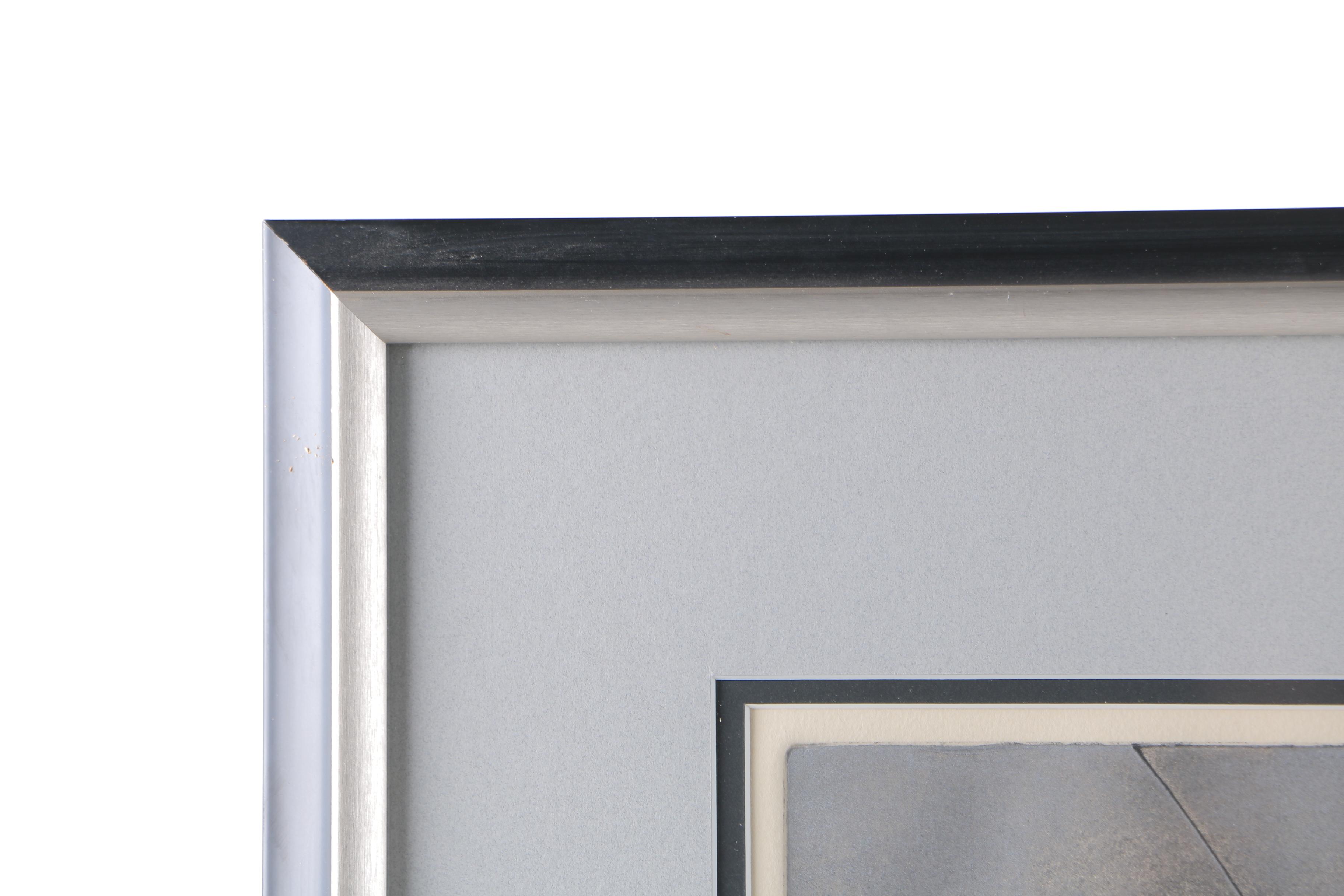 Rita M. Hill Artist Proof Intaglio on Paper "Court"