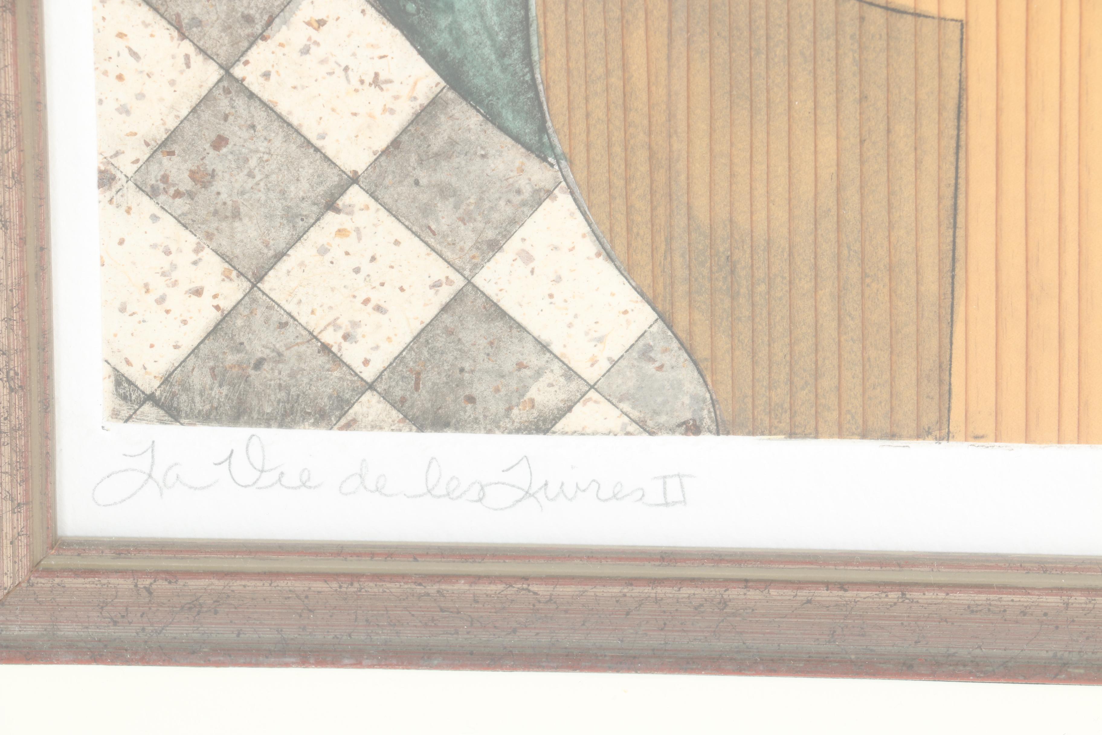 Susan Hartenhoff Limited Edition Monotype