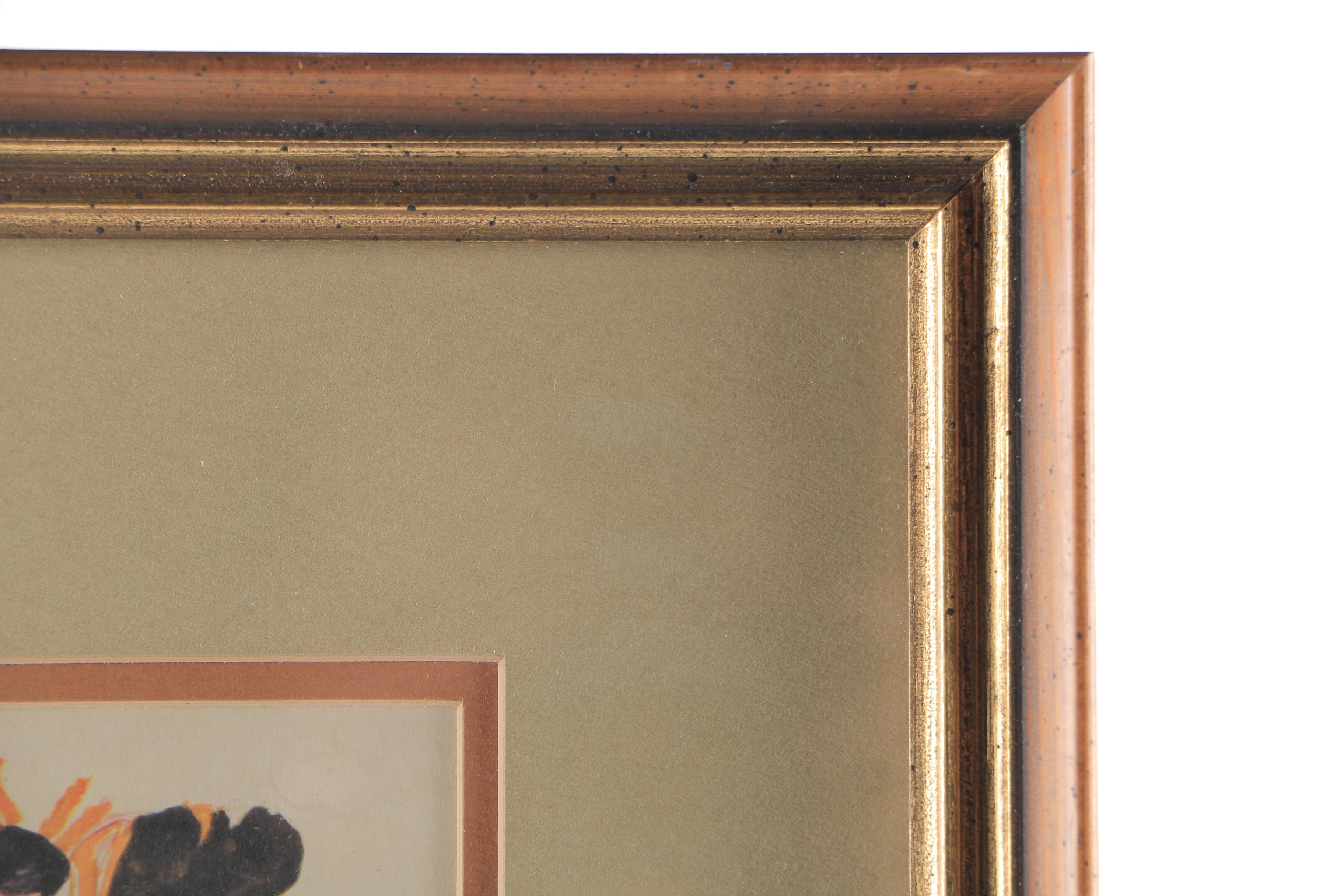 After Egon Schiele Giclee on Paper of "Sunflowers"