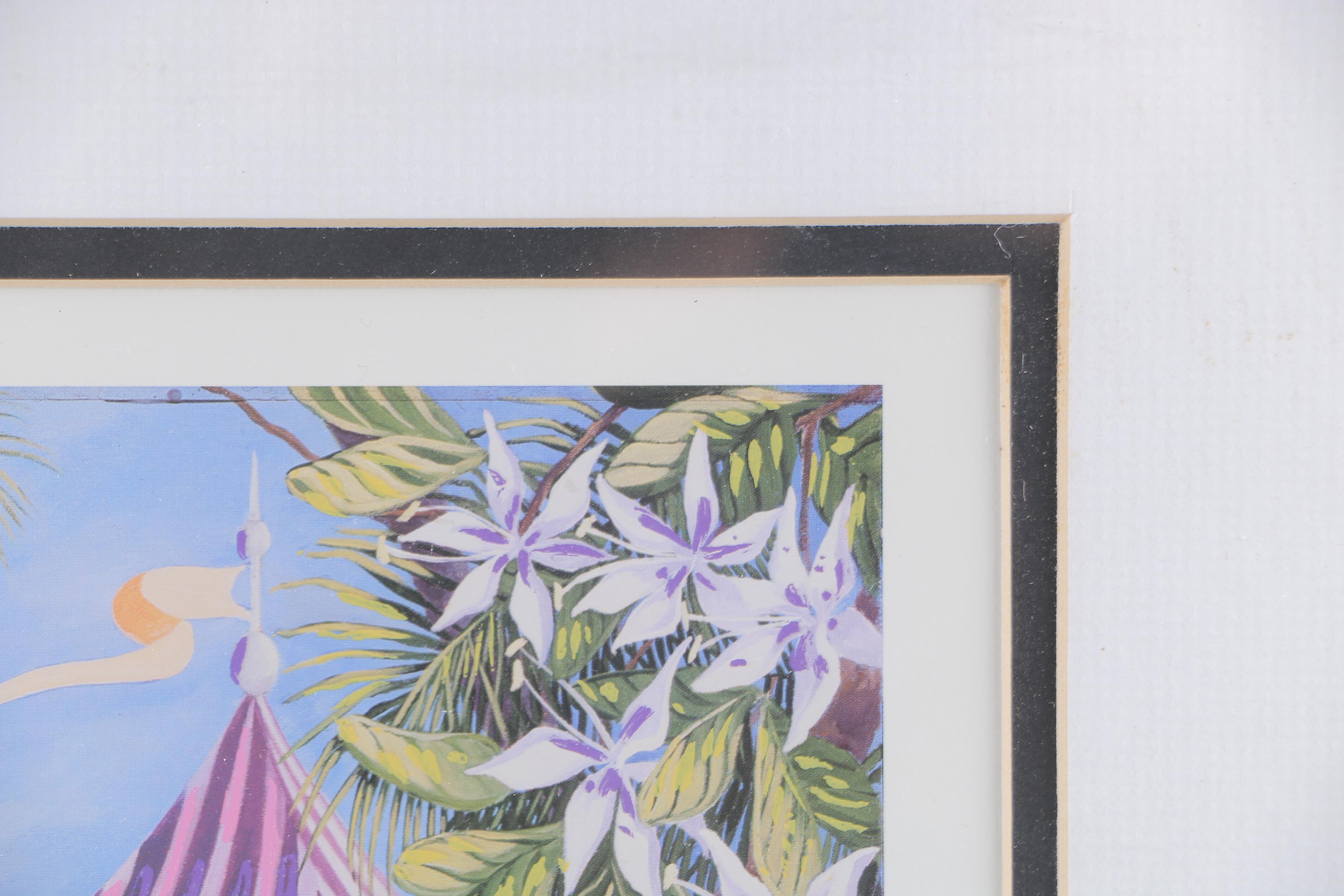 Sharie Bohlmann Seriolithograph "Fantasy Island"