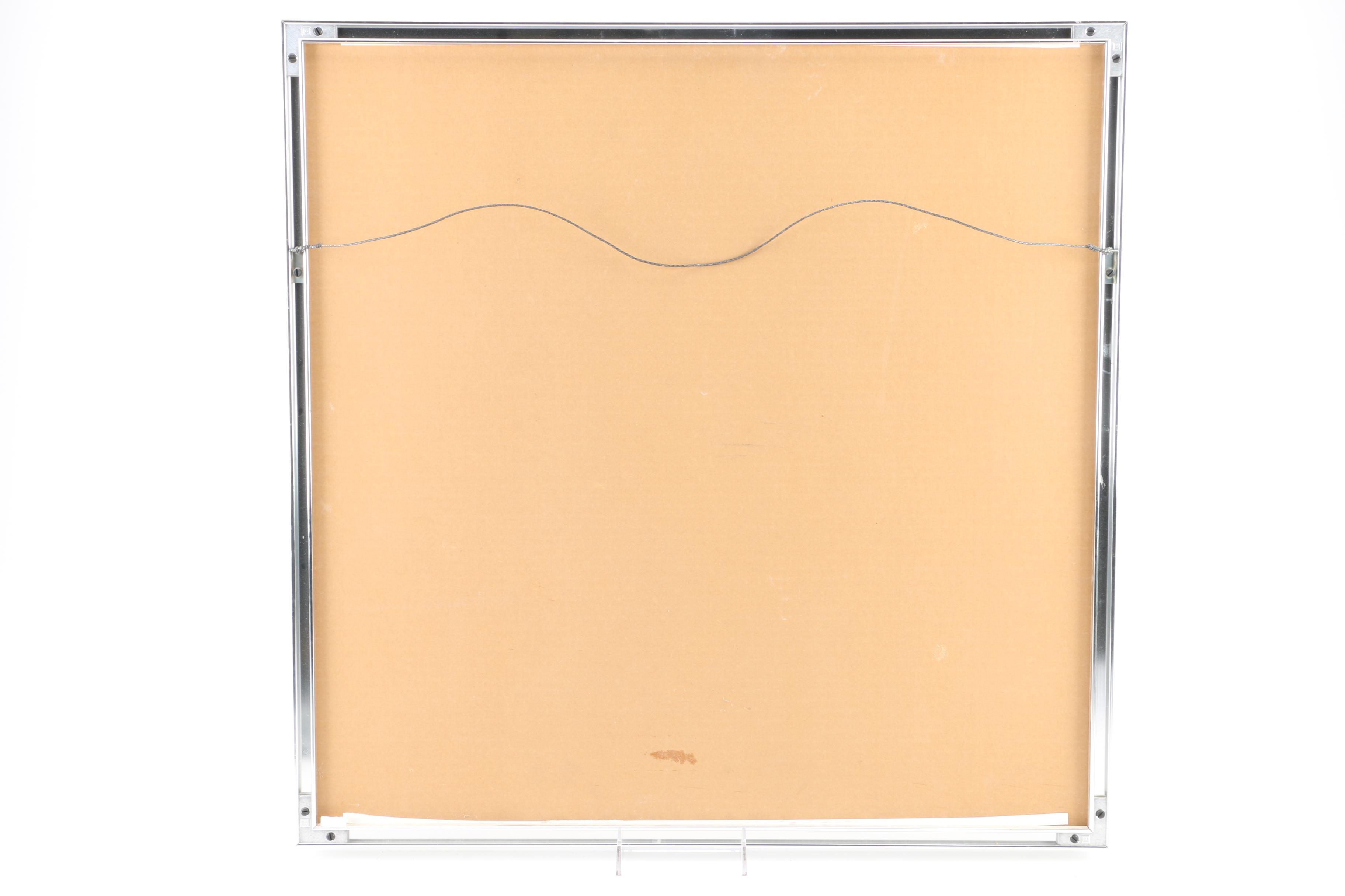 Ernest Trova Artist Proof Serigraph "Falling Man Manscape"