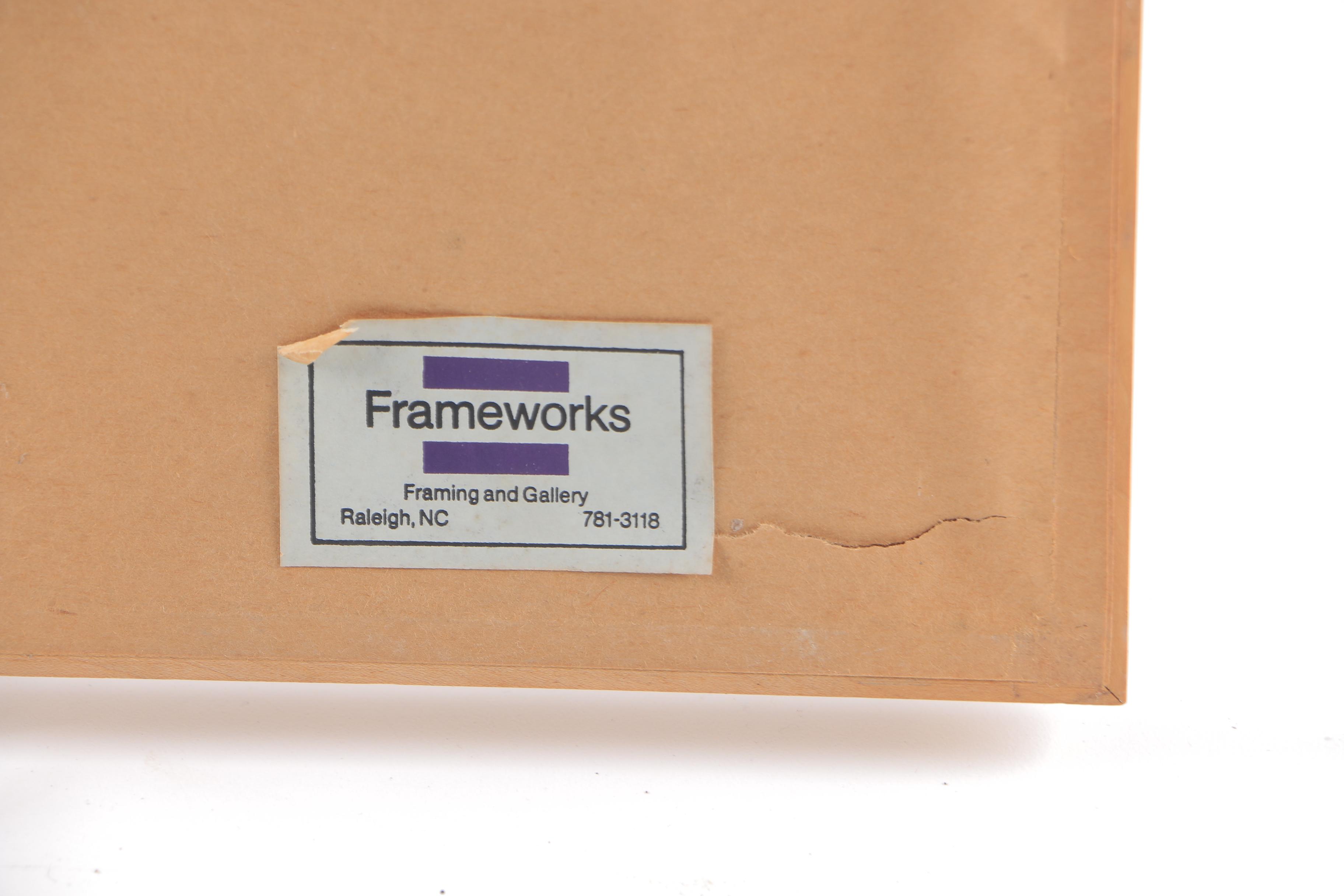 Laura Grosch Original Signed Acrylic Painting "White Dogwood Turning"