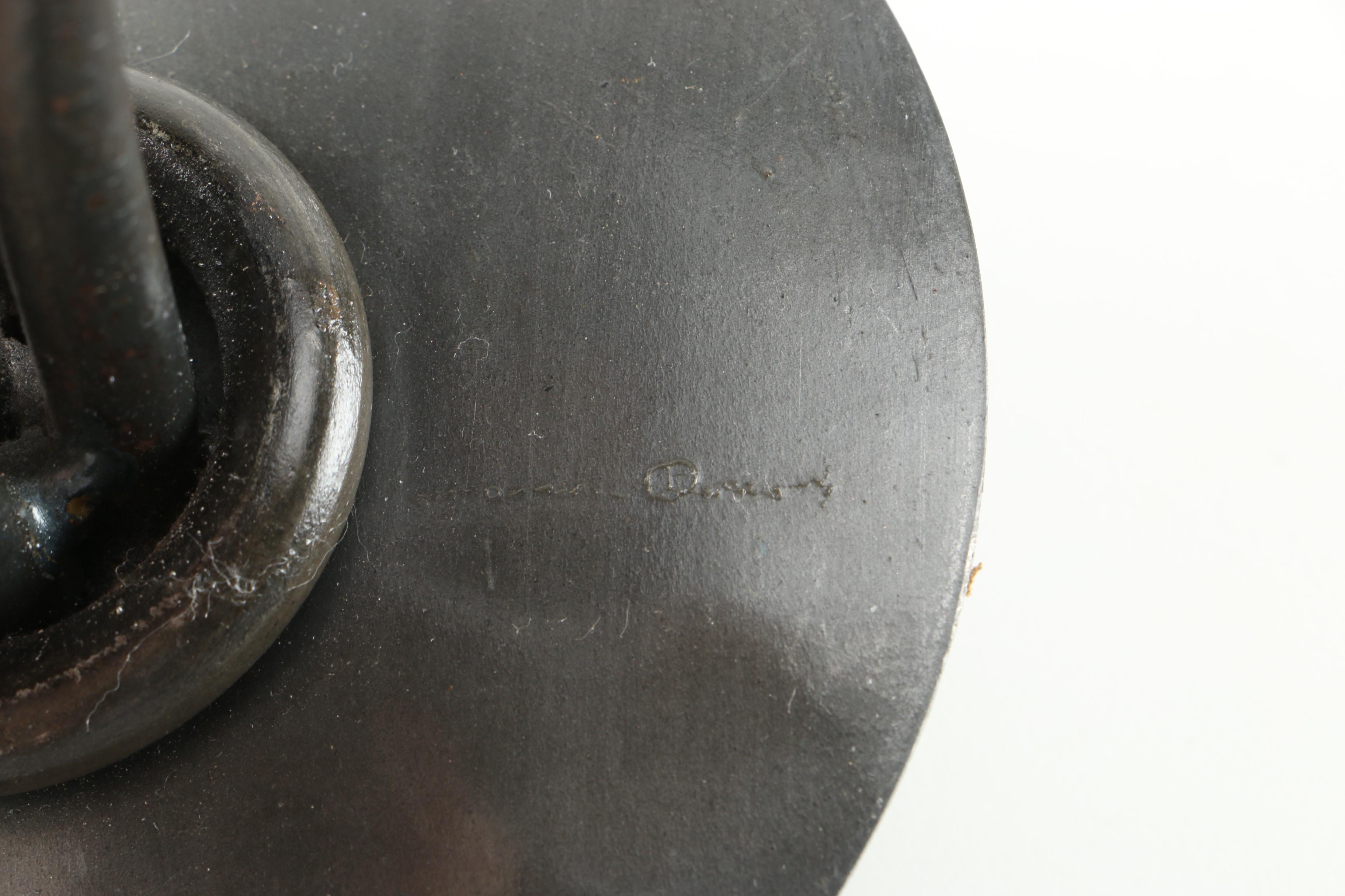 Copper Calla Lily Flower Sculpture