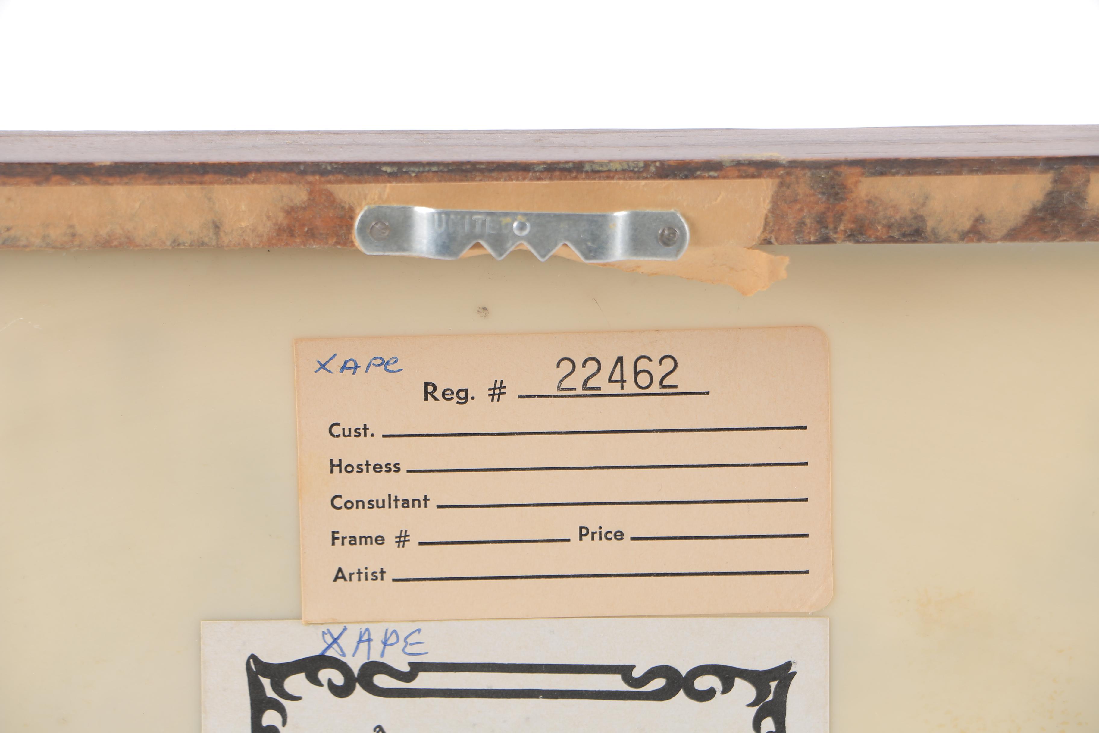 After Edwin Abbey Cultured Ivory Engraving of "Tennis Match"